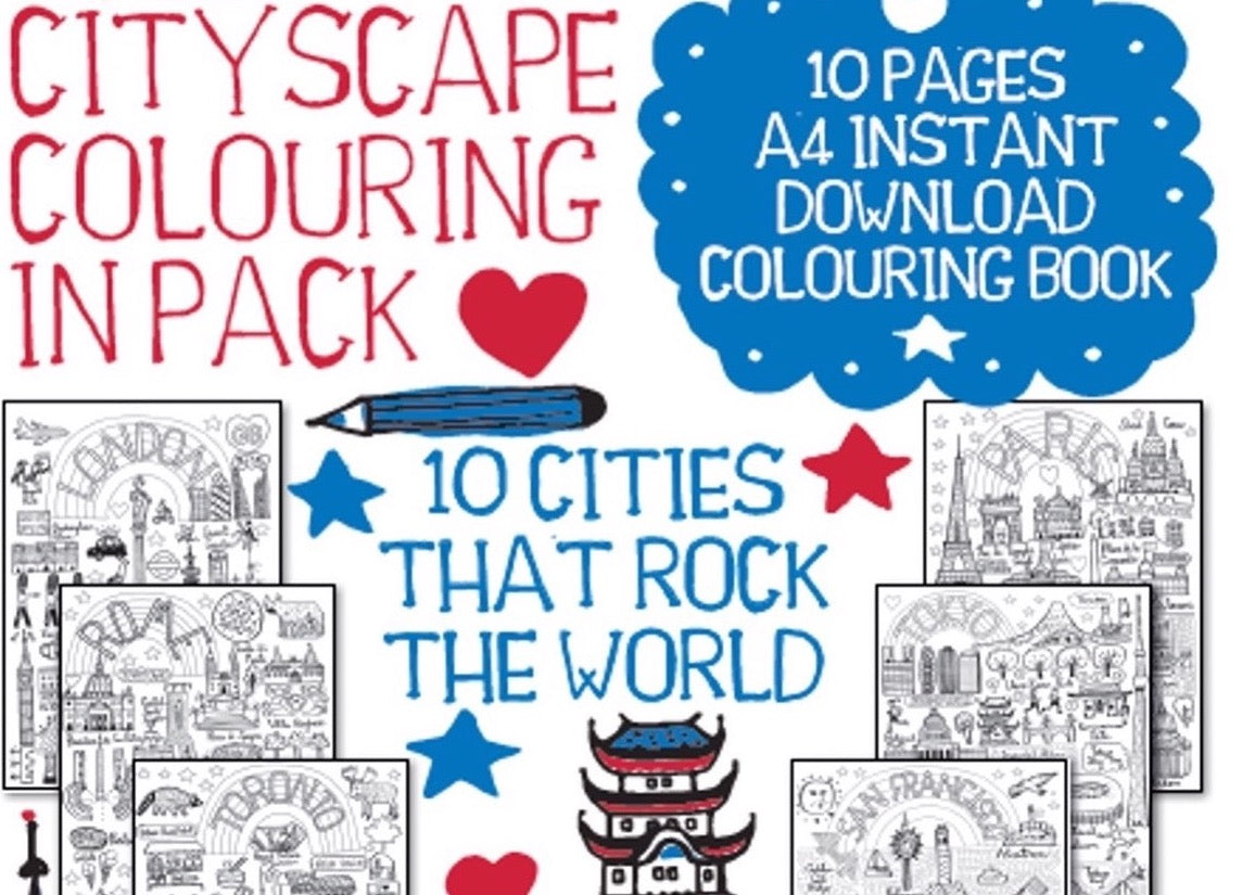 Colouring Our Way Around The World