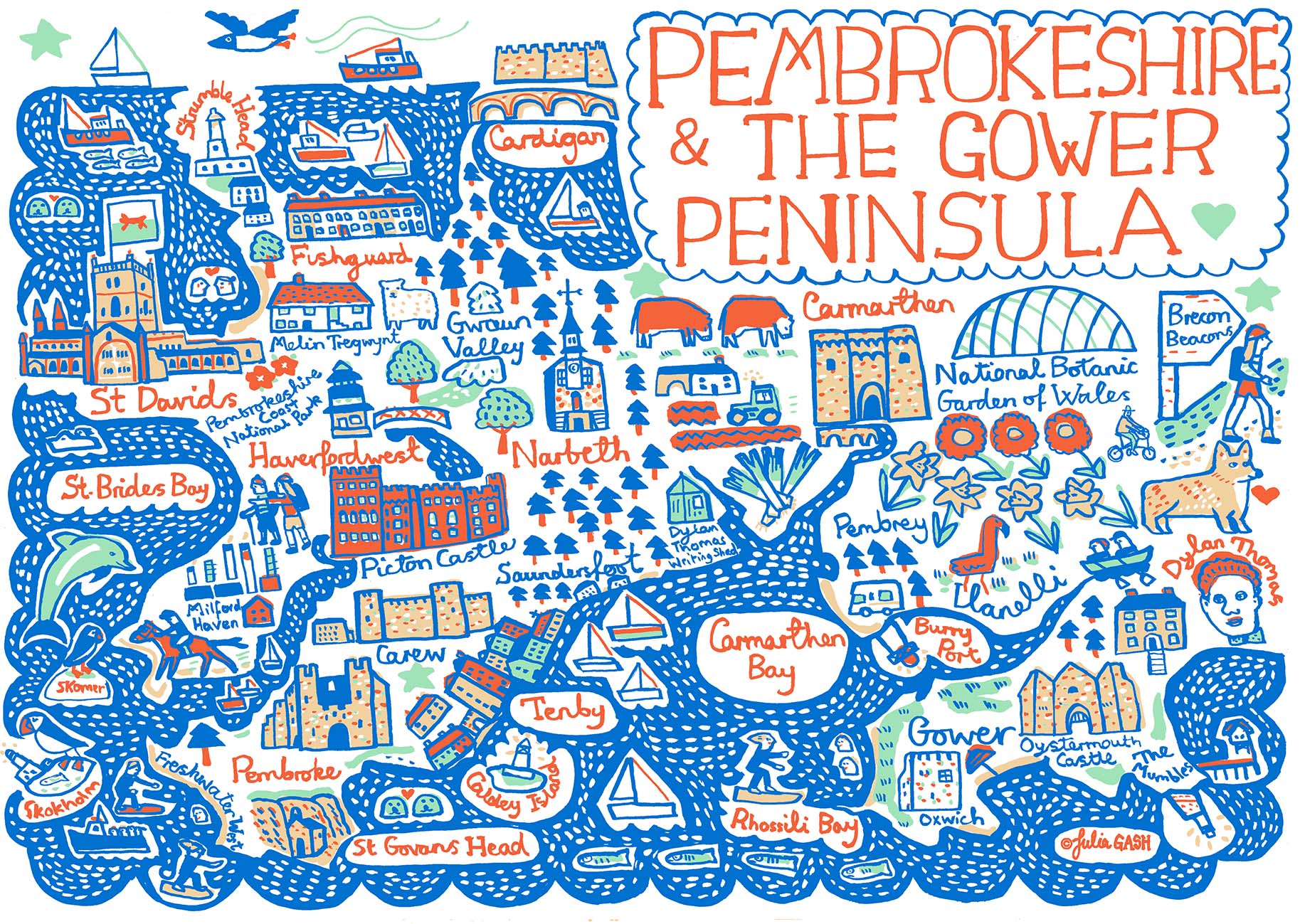 Coastlines I Love and Draw ...