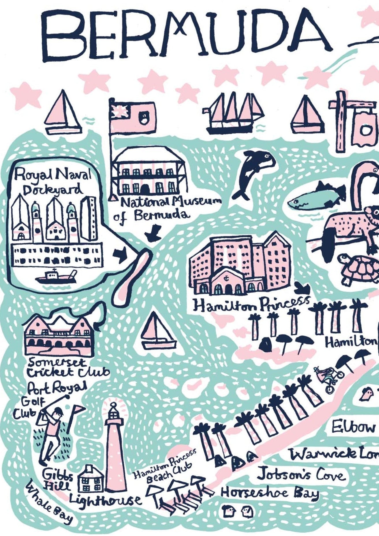Bermuda Art Print - Julia Gash