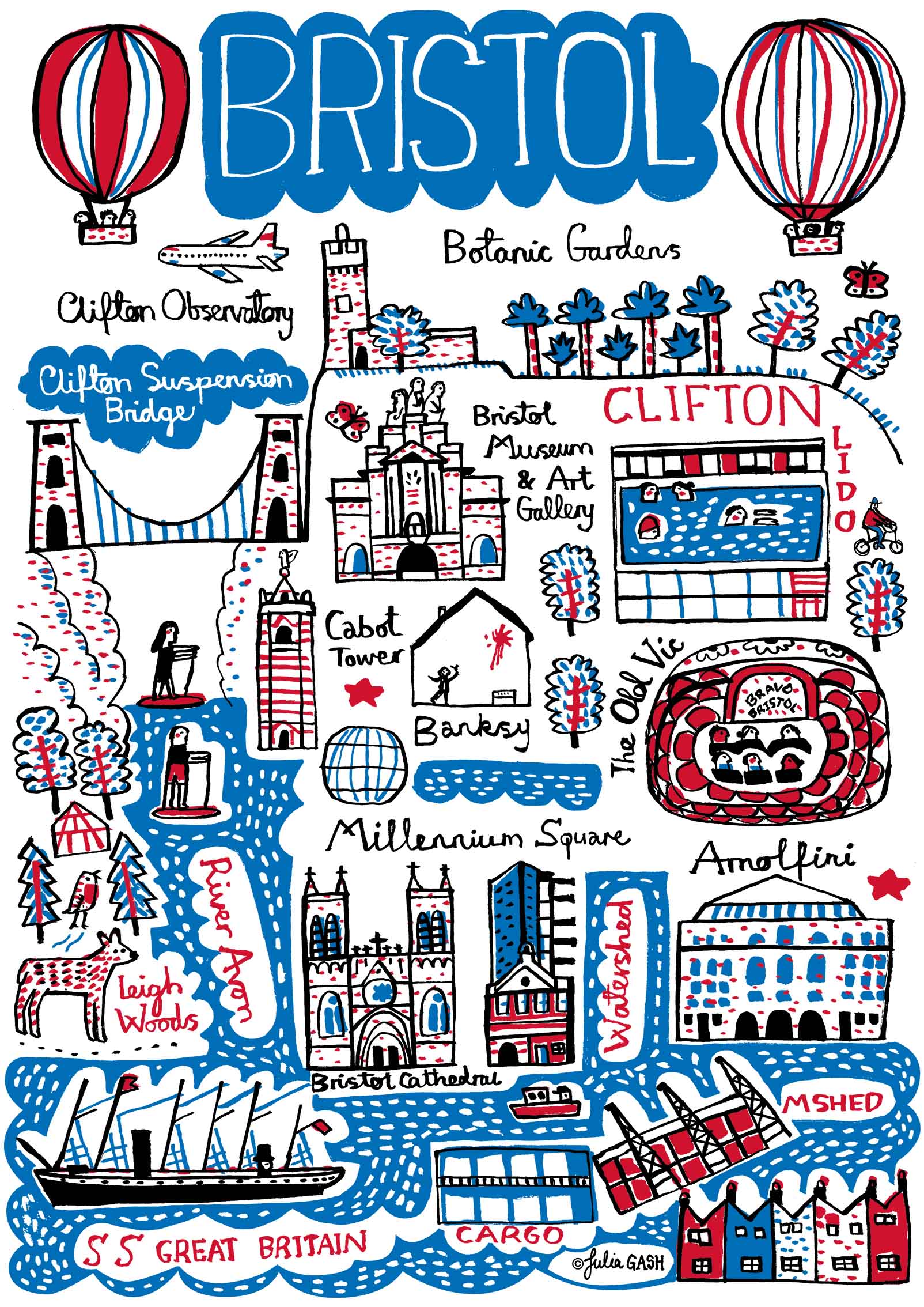 Bristol Art Print