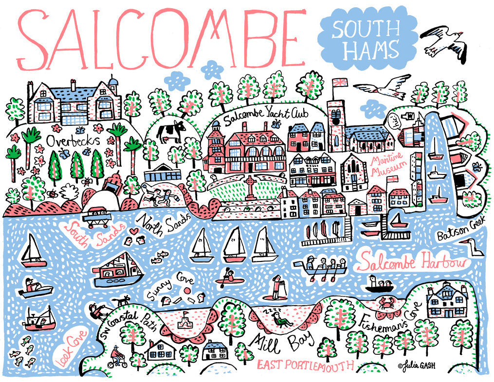 Salcombe Tote Bag - Julia Gash