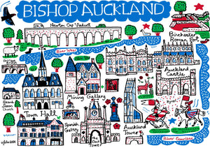 Bishop Auckland Art Print - Julia Gash