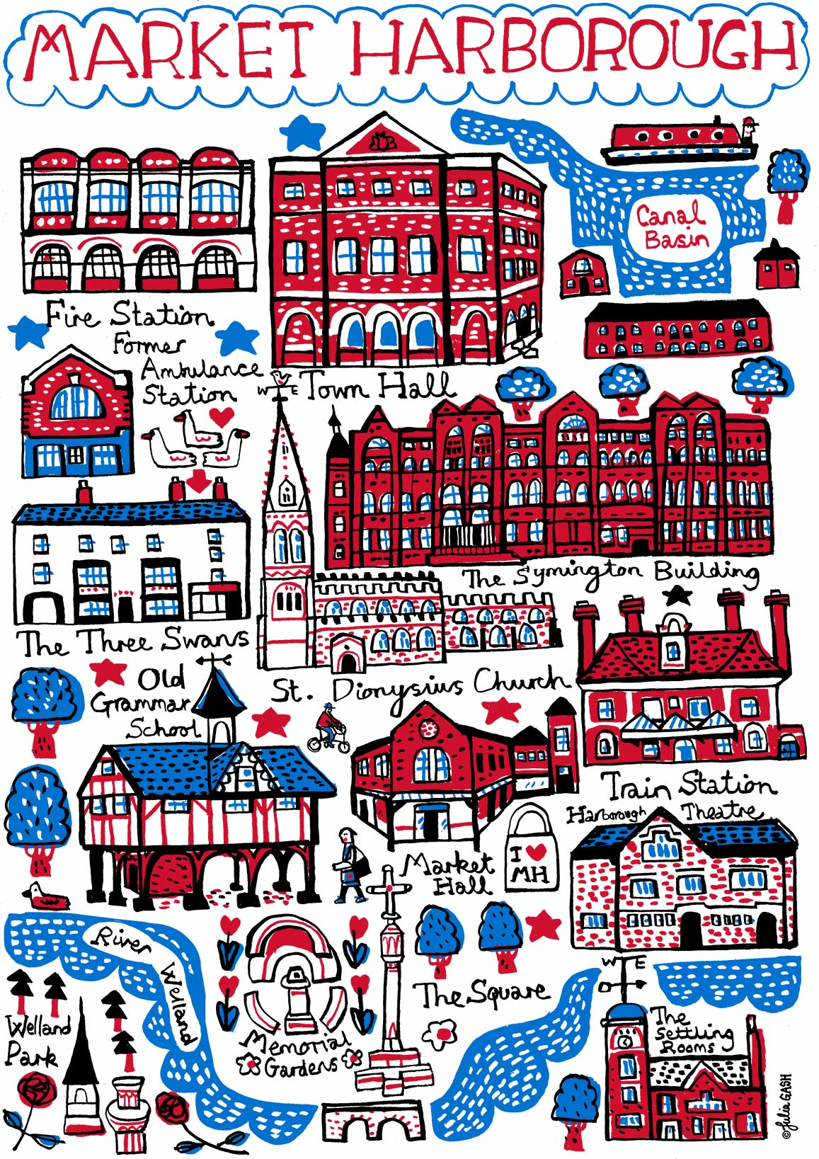 Greeting Card by Julia Gash