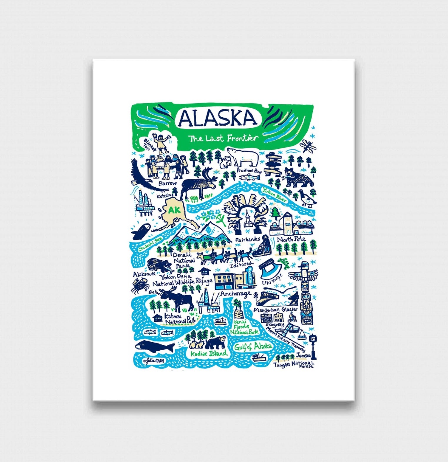 Alaska Art Print