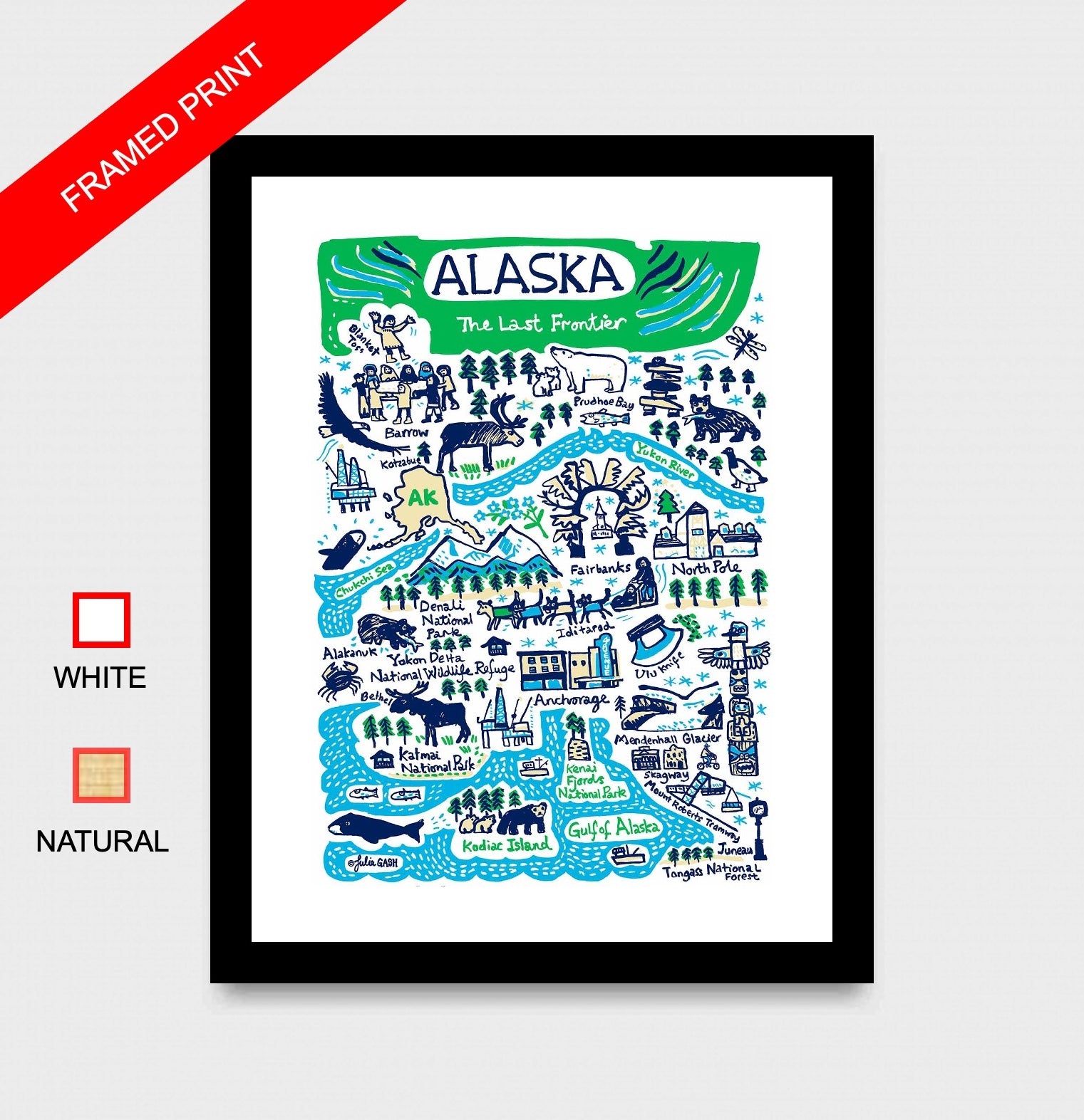 Alaska Art Print