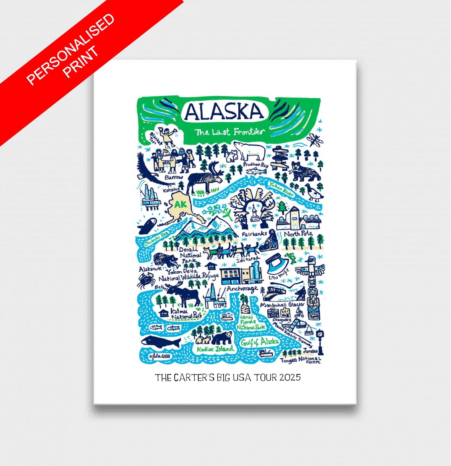 Alaska Art Print