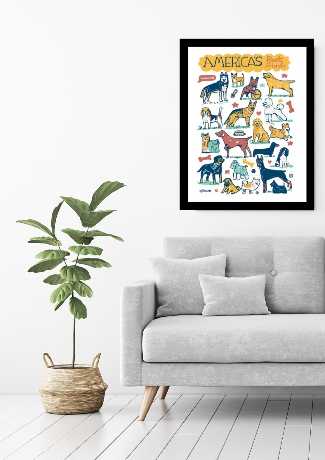 America’s Best Friends Art Print