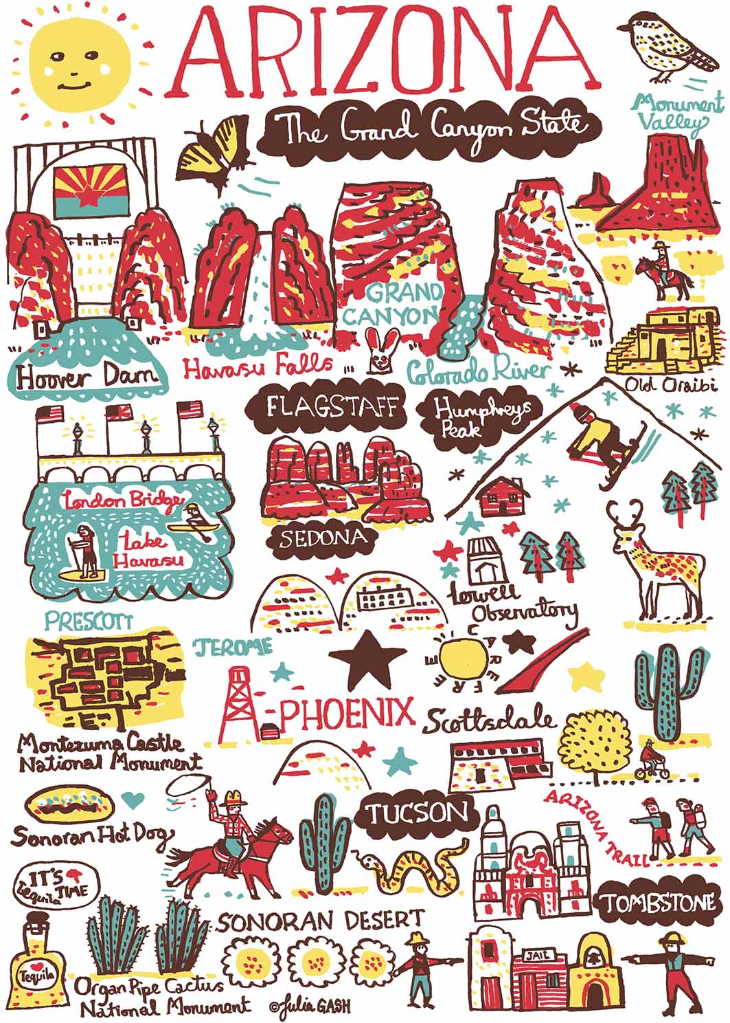 Arizona Greeting Card