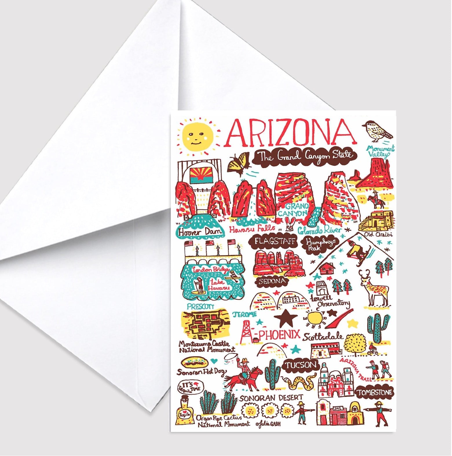 Arizona Greeting Card