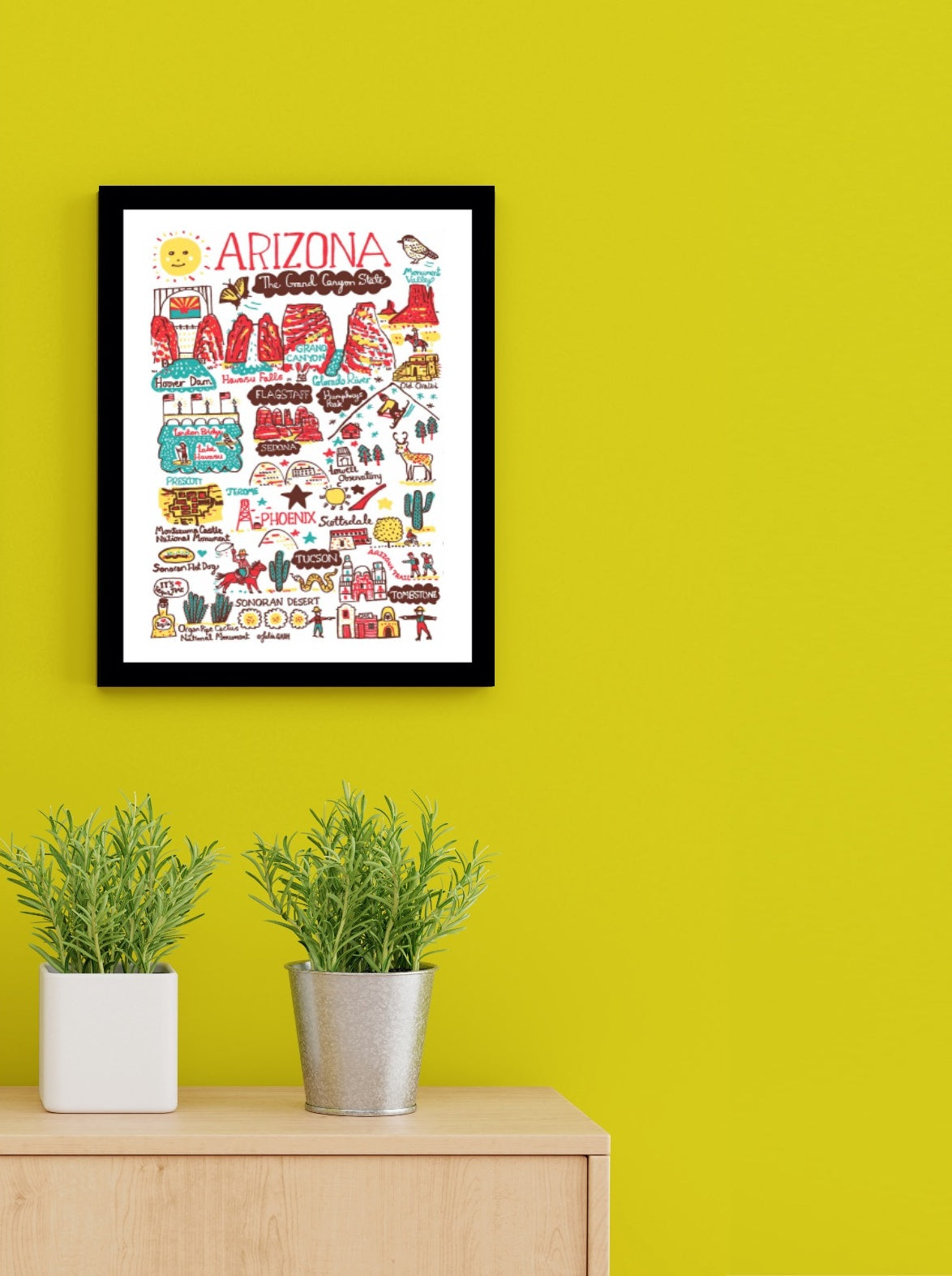Arizona Art Print - Julia Gash
