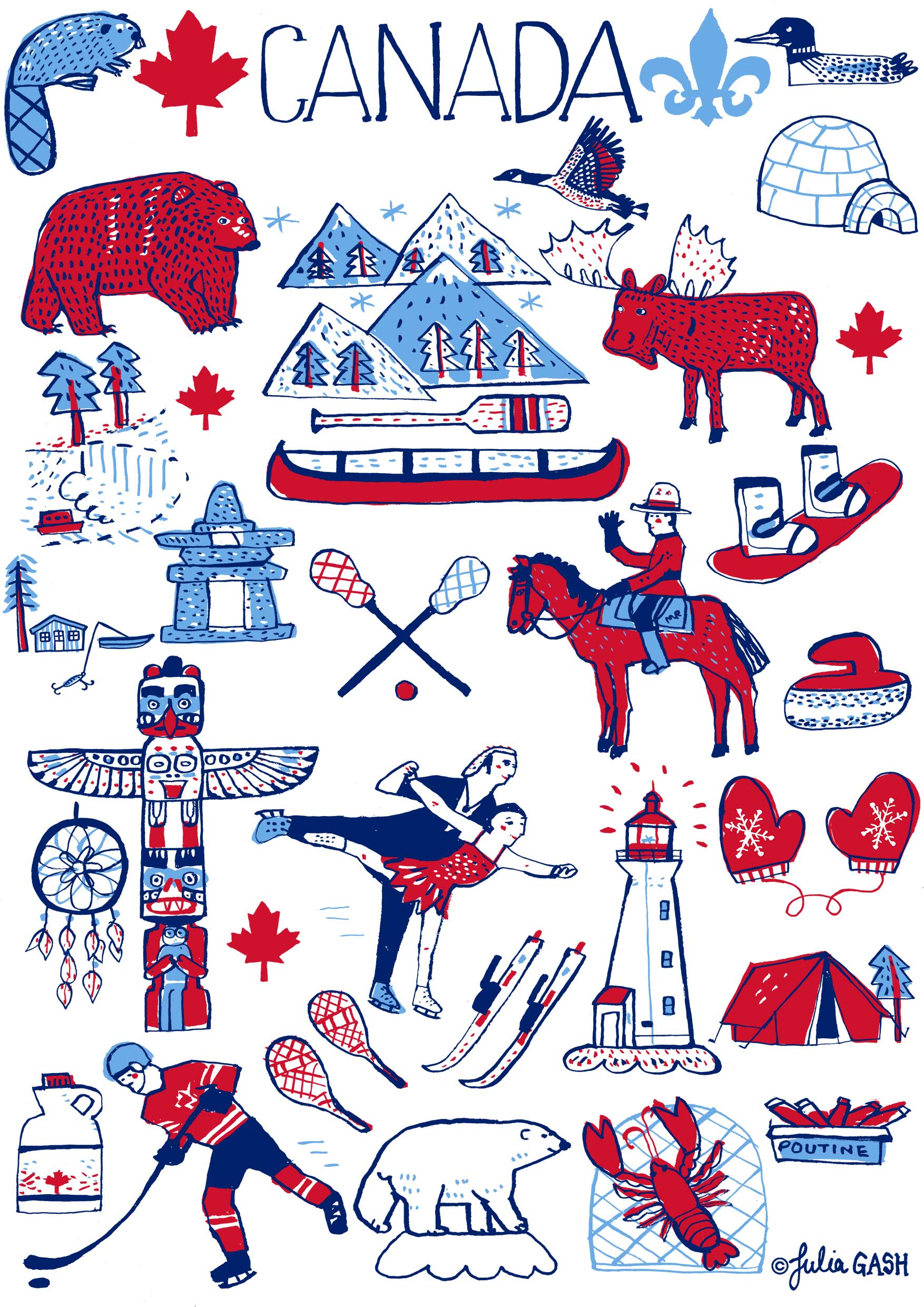 Canada Greeting Card