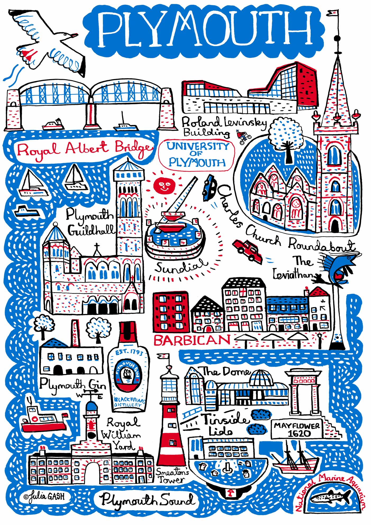 Plymouth Tote Bag - Julia Gash