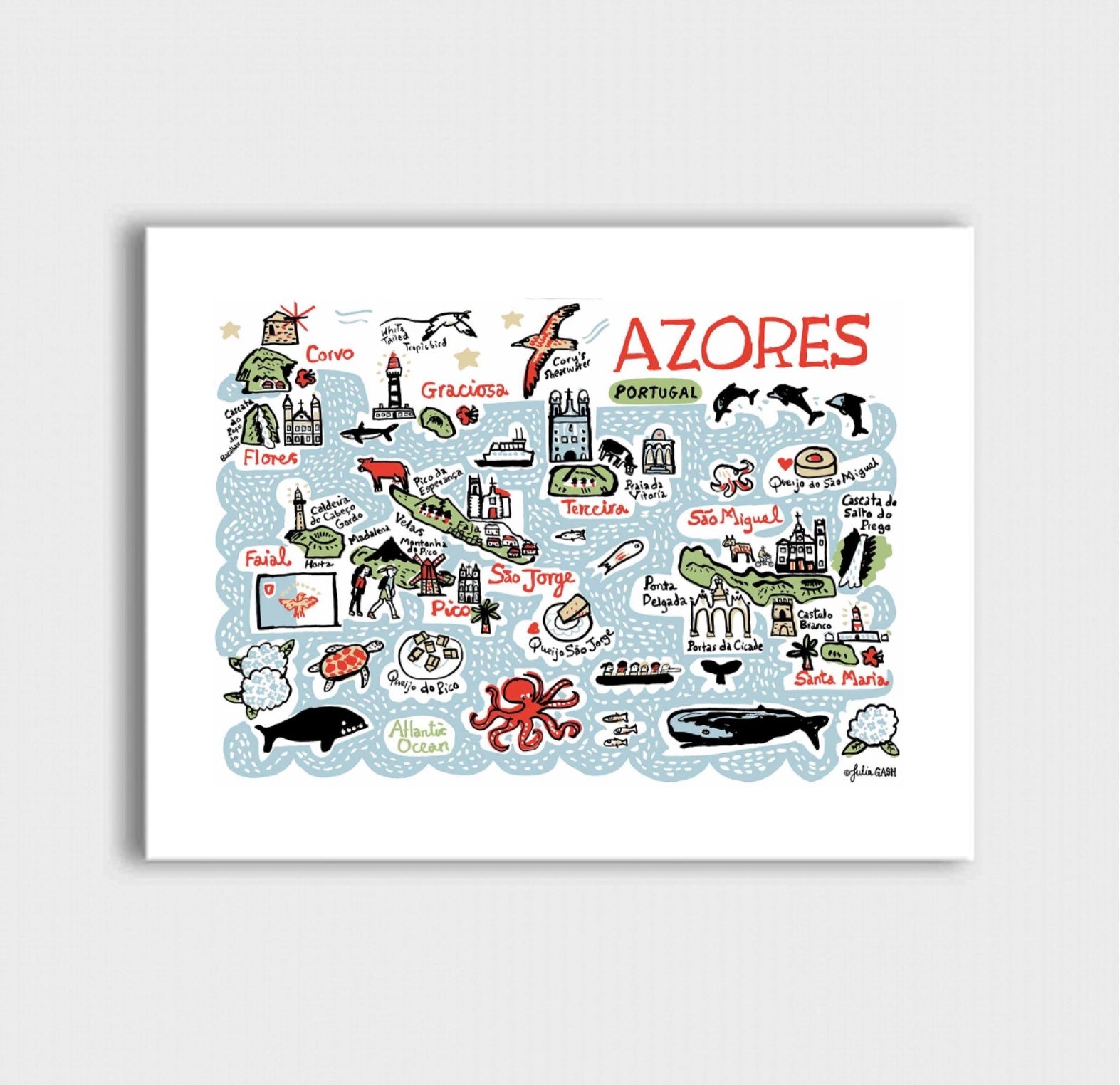 Azores Art Print
