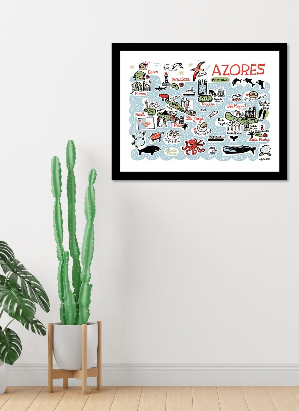 Azores Art Print