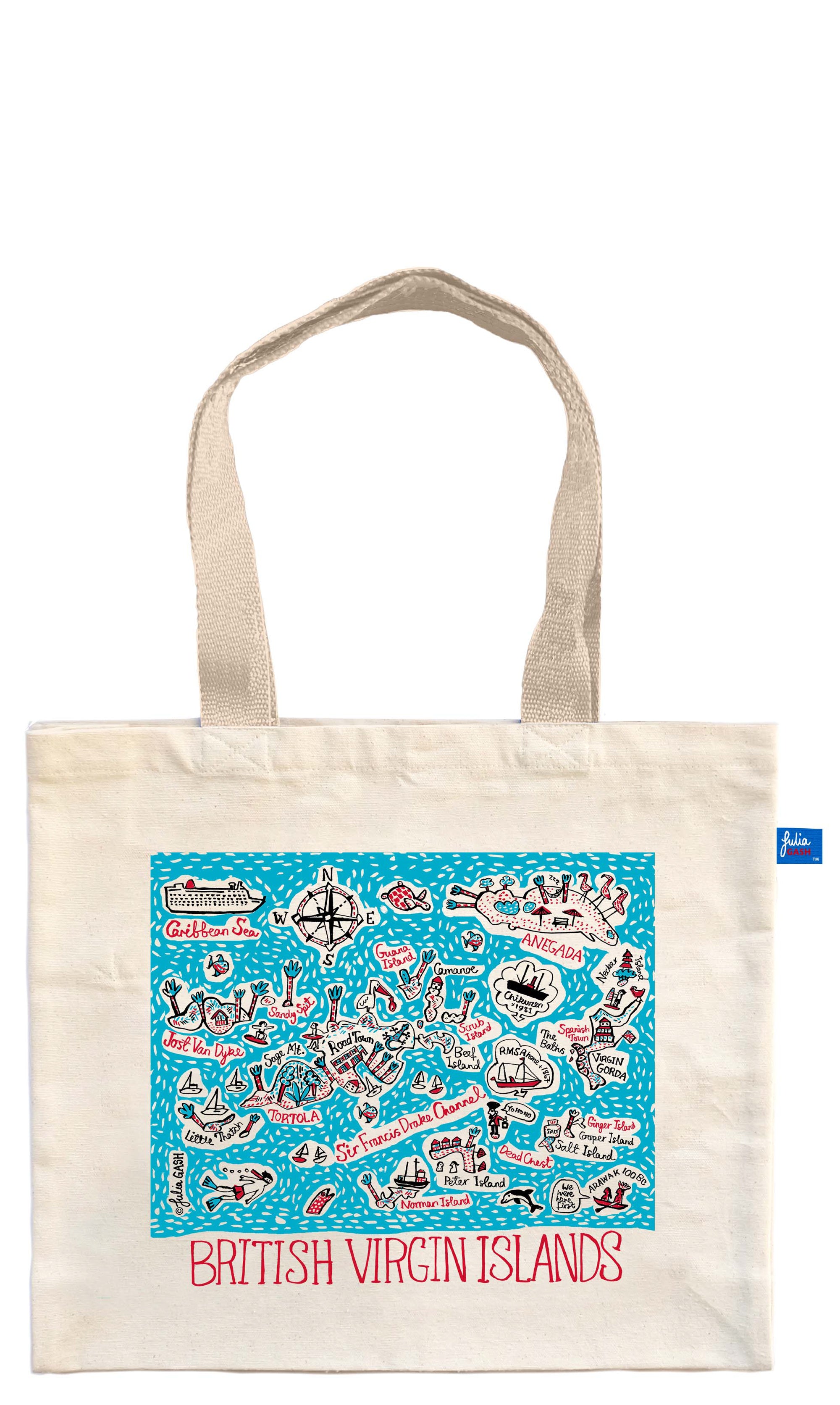 British Virgin Islands Tote Bag