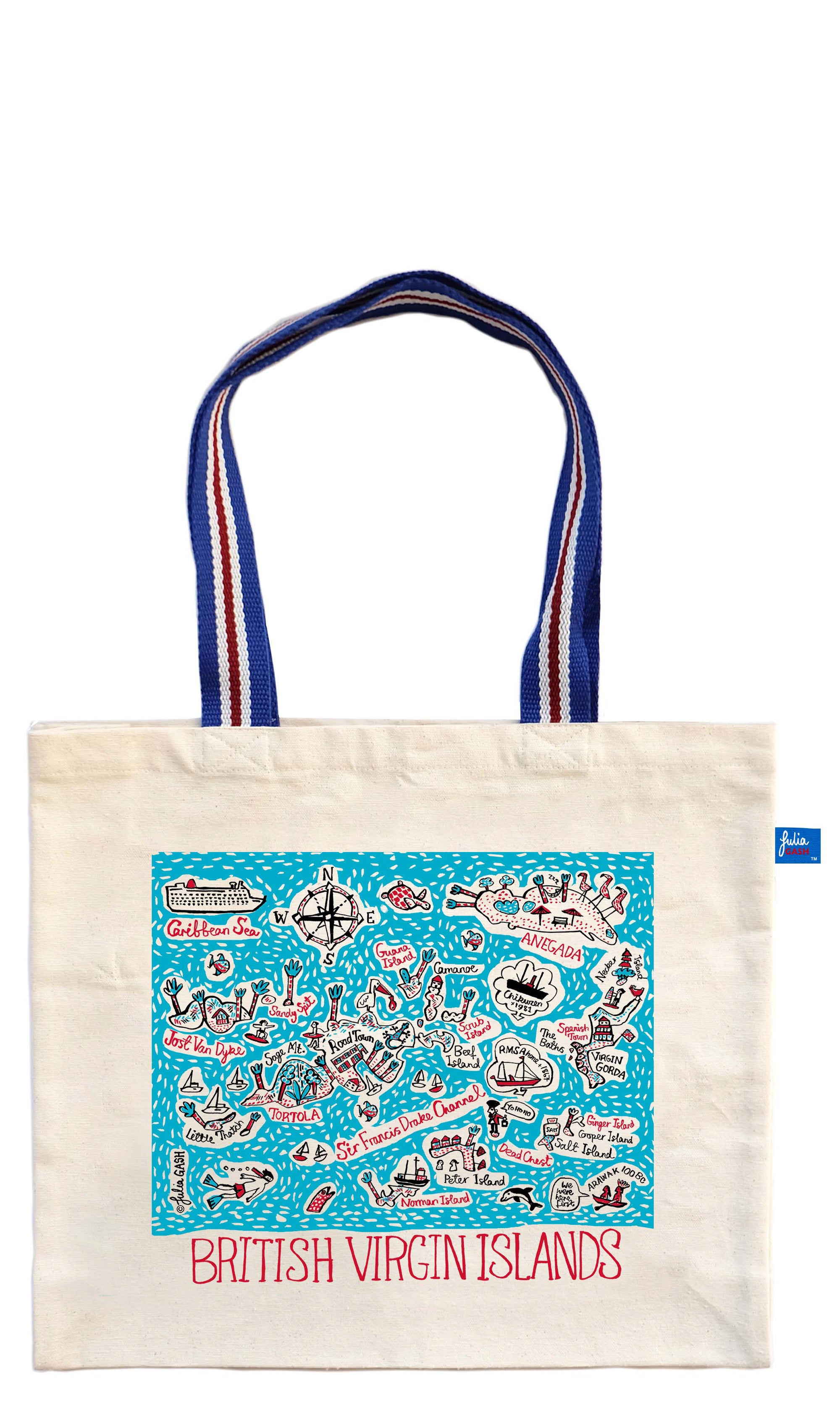 British Virgin Islands Tote Bag