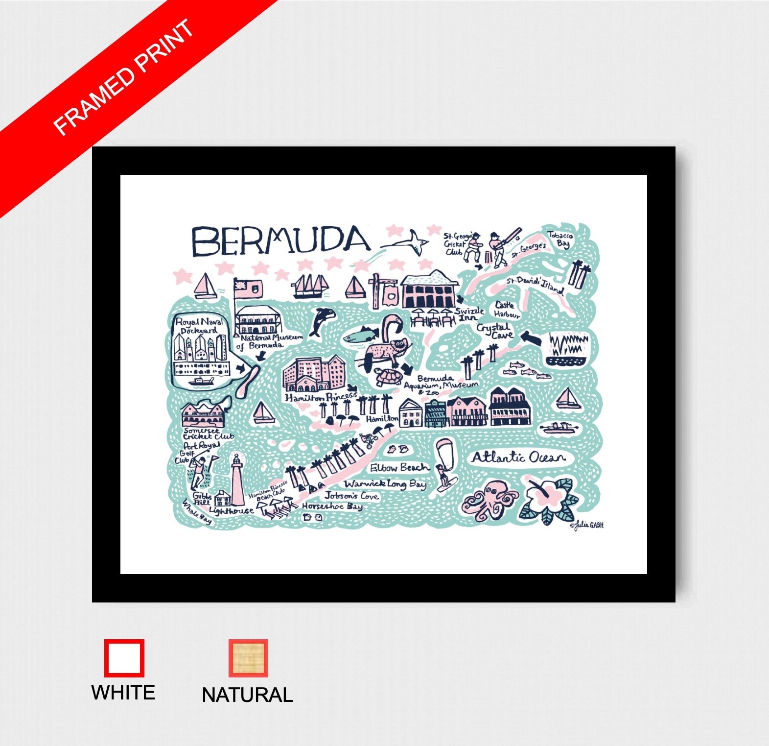 Bermuda Art Print