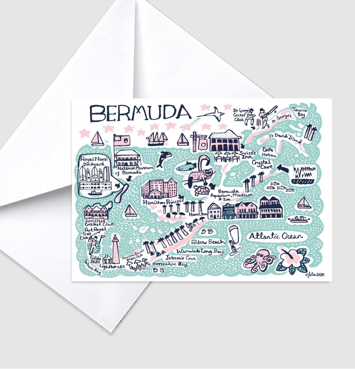 Bermuda Greeting Card