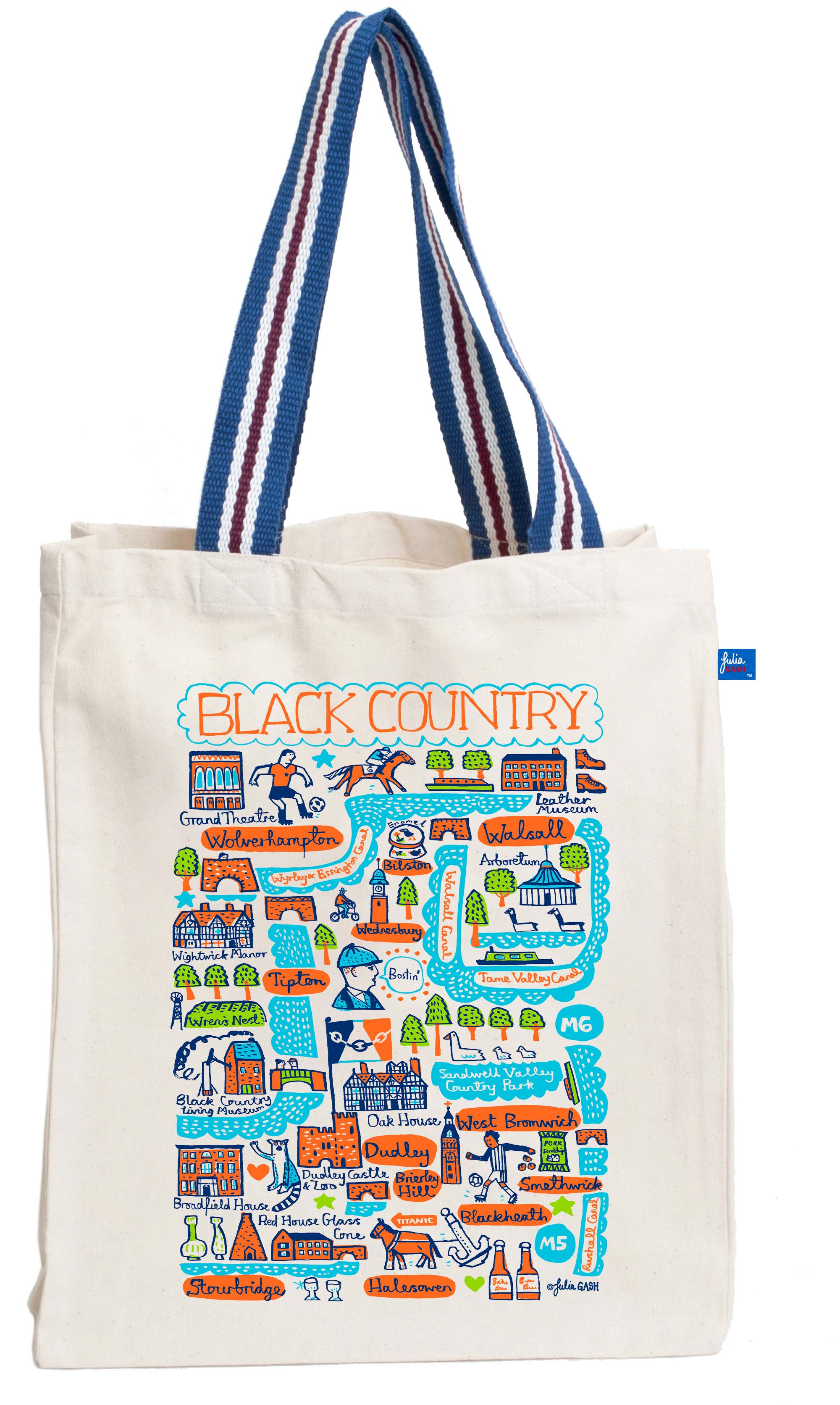 Black Country Tote Bag