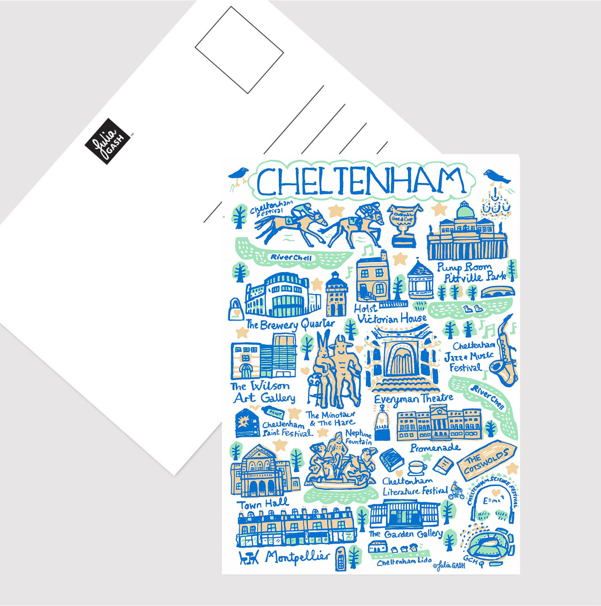 Cheltenham Postcard