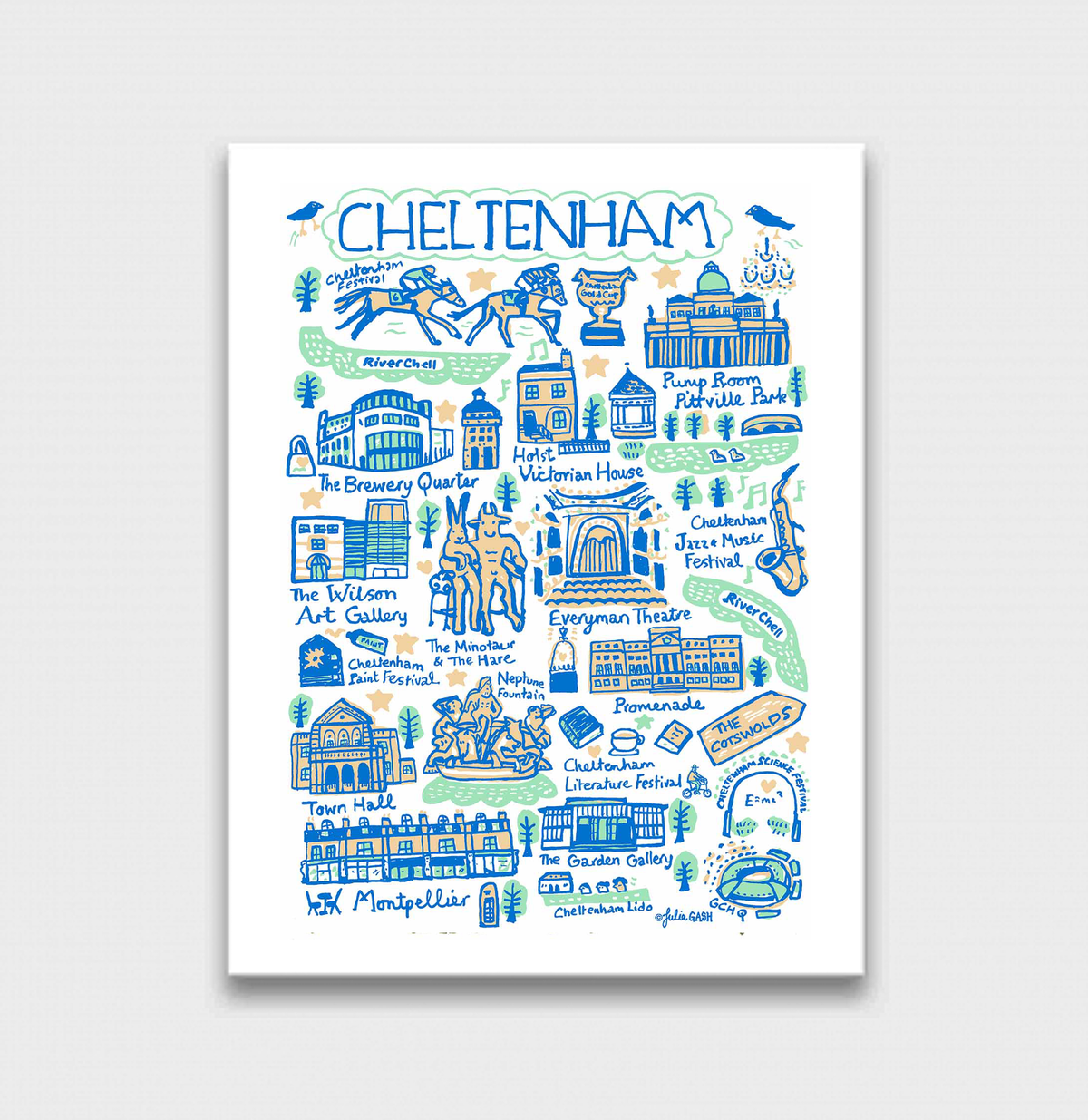 Cheltenham Art Print
