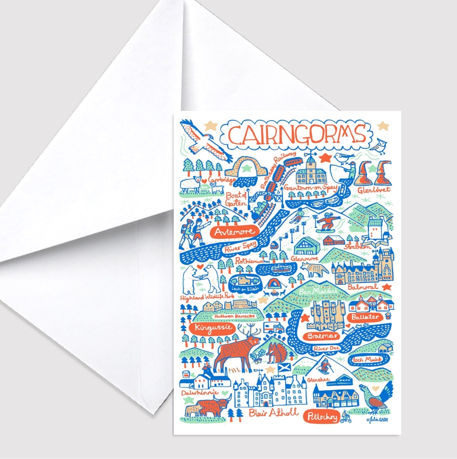 Greeting Card by Julia Gash