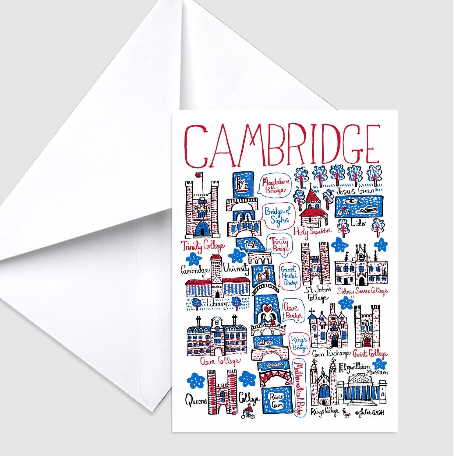 Greeting Card by Julia Gash