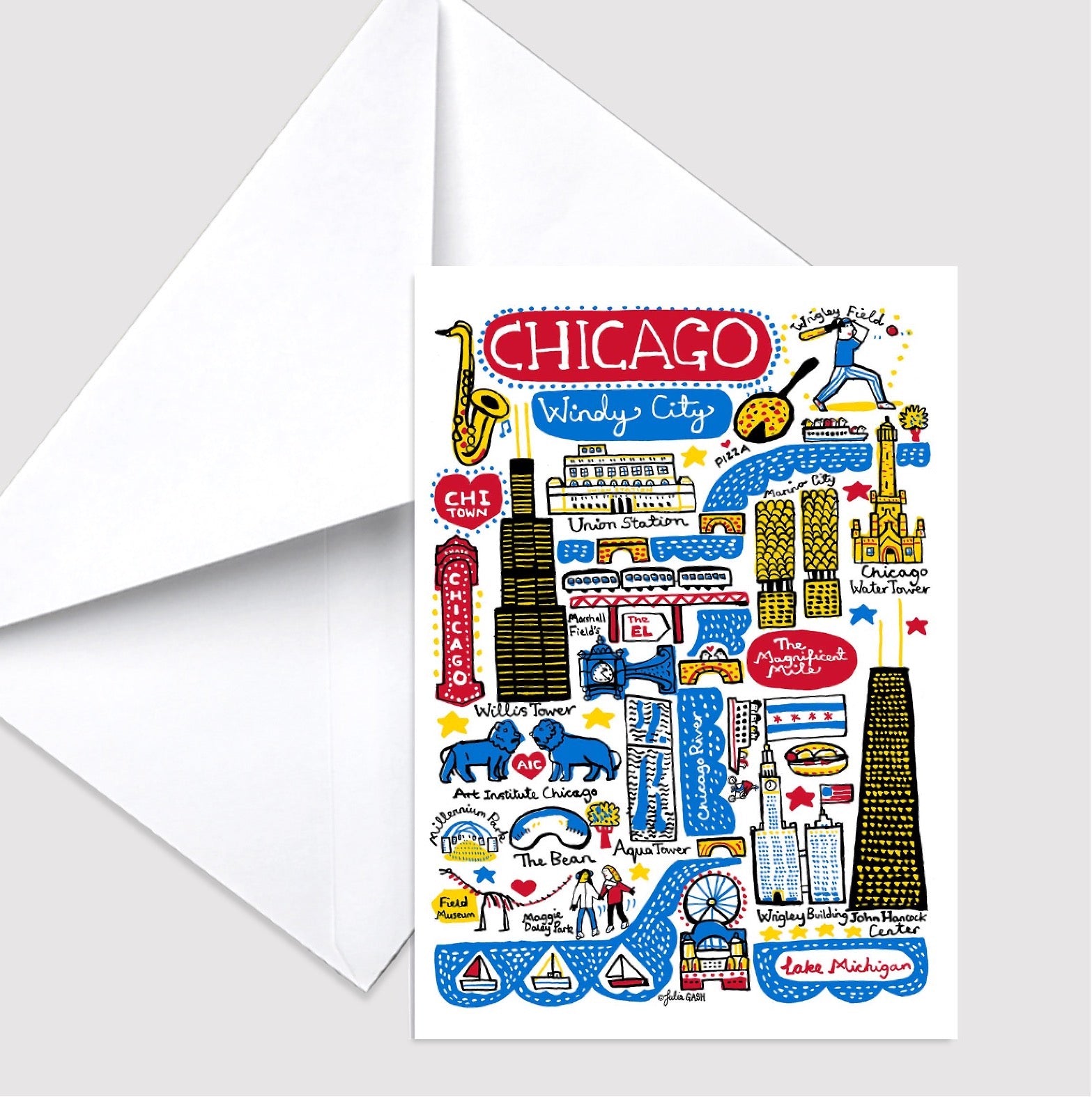 Greeting Card by Julia Gash
