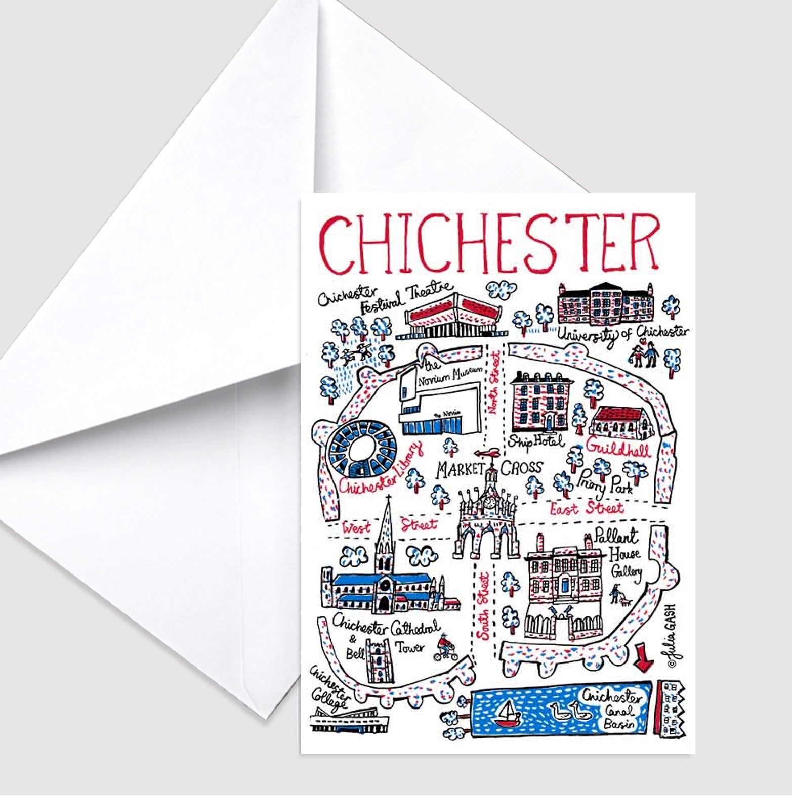 Greeting Card by Julia Gash