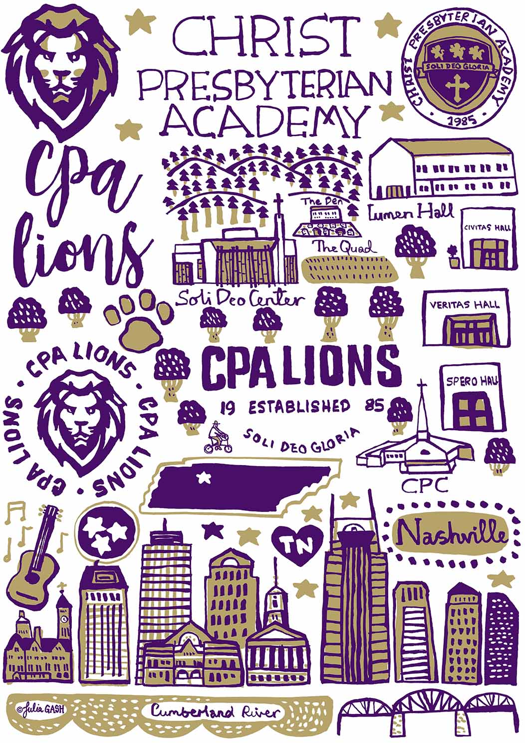 Christ Presbytarian Academy Design by Julia Gash