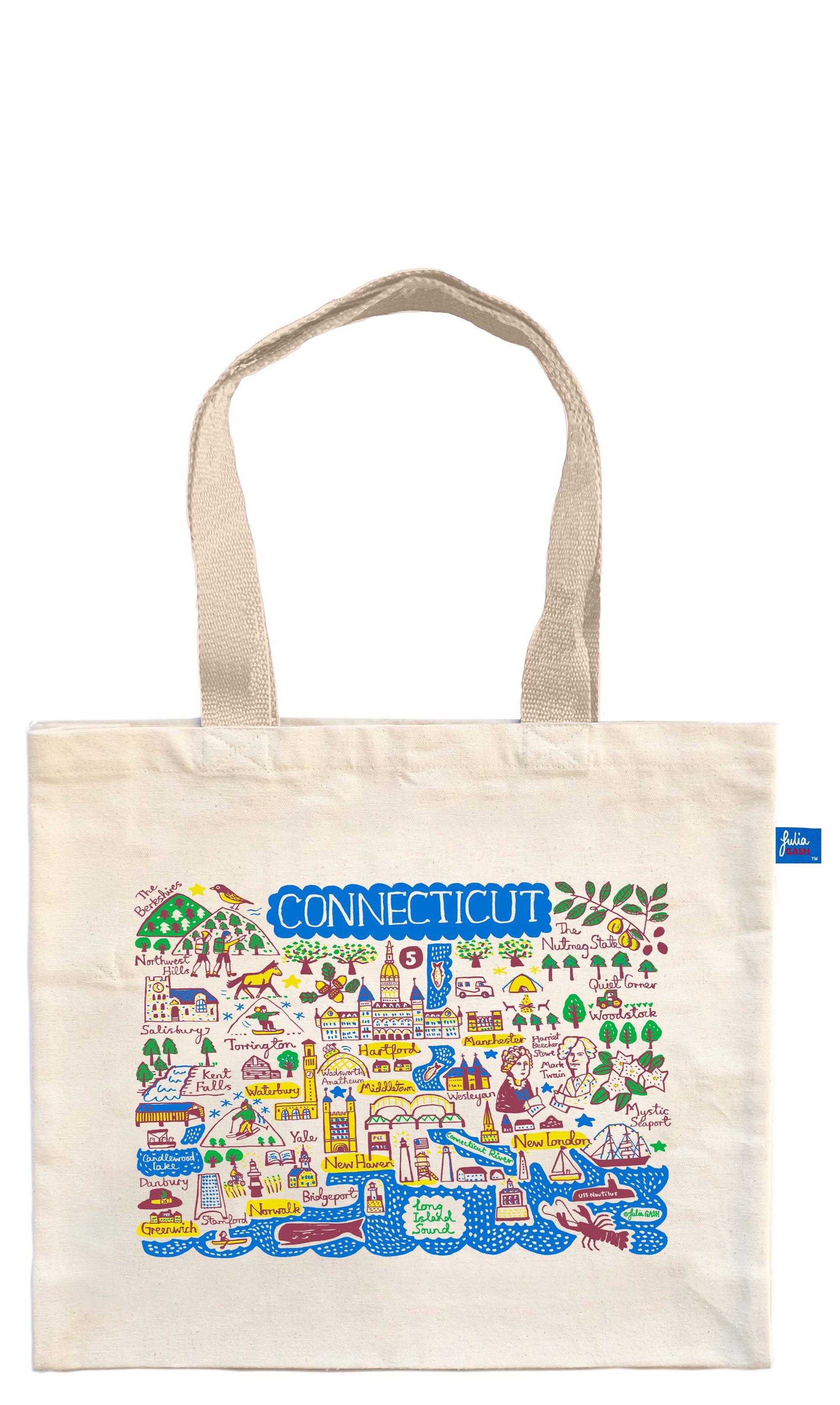 Connecticut Tote Bag