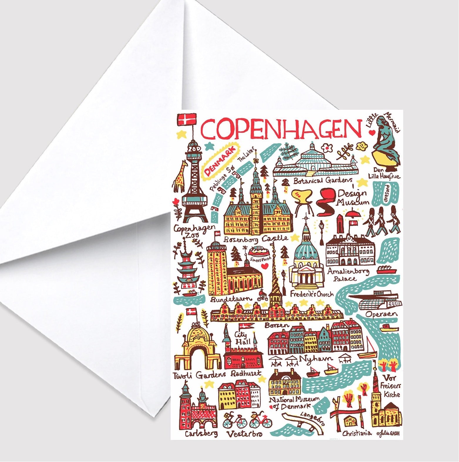 Copenhagen Greeting Card