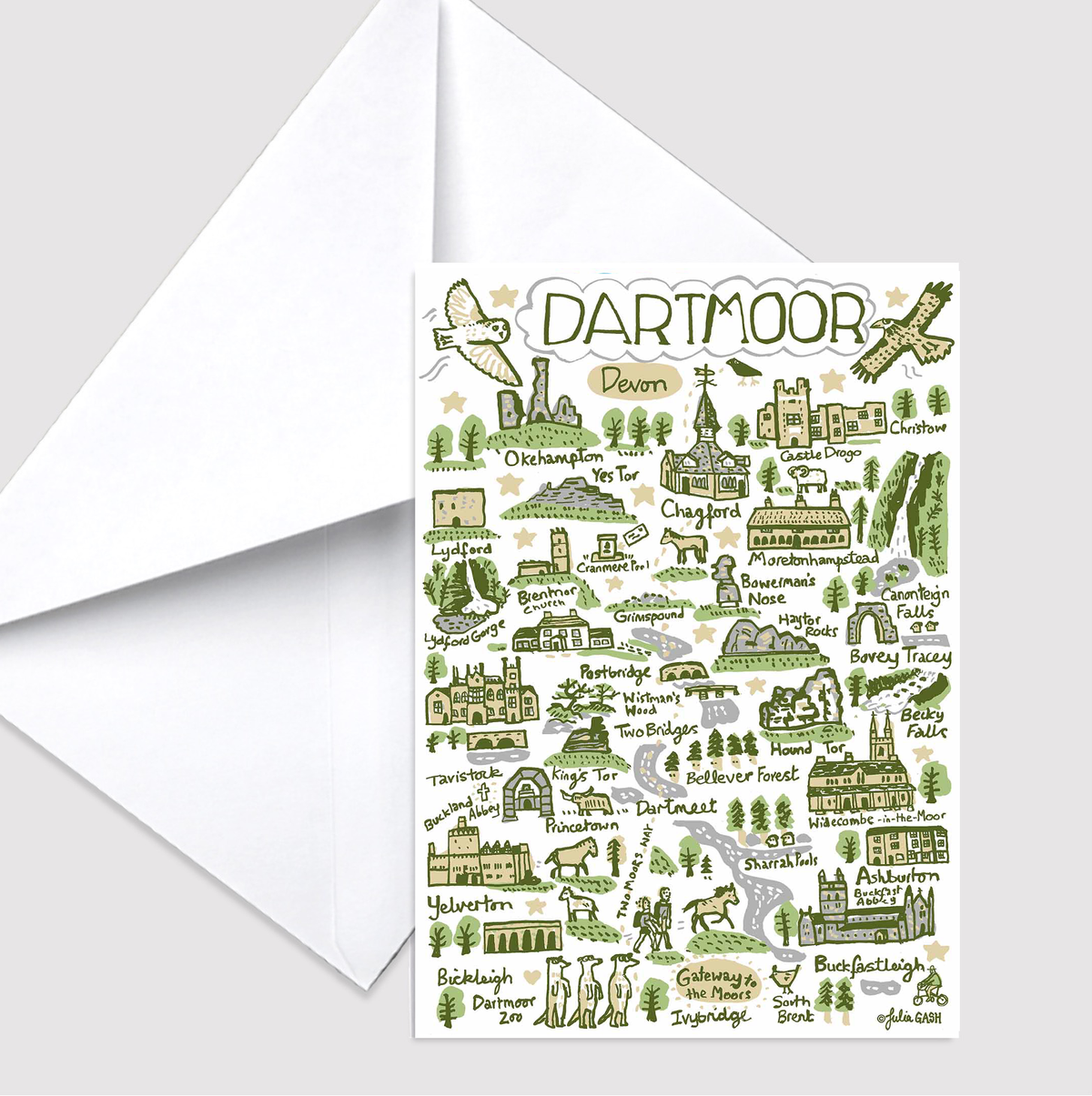 Dartmoor Greeting Card