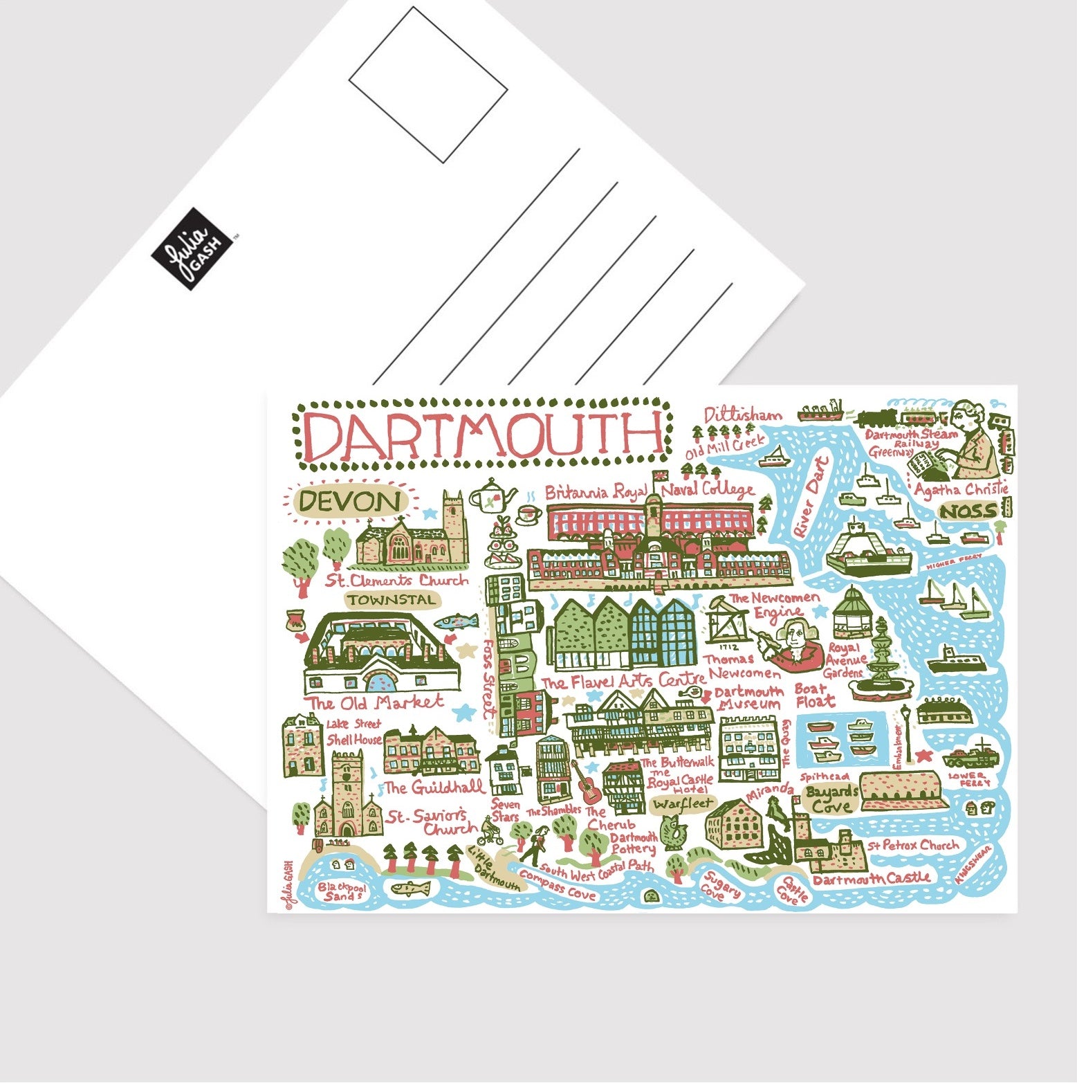 Dartmouth Postcard