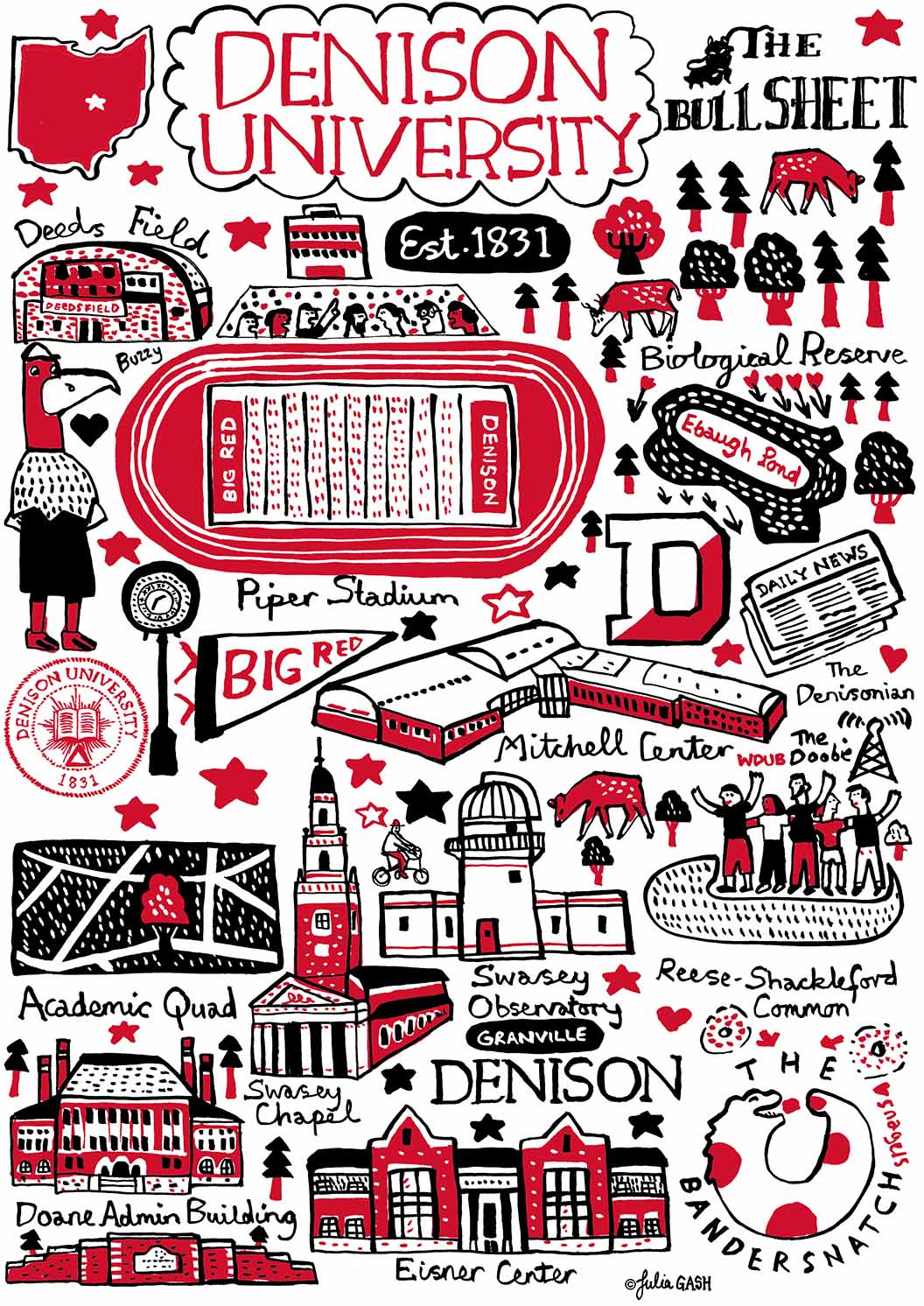 Denison Design by Julia Gash