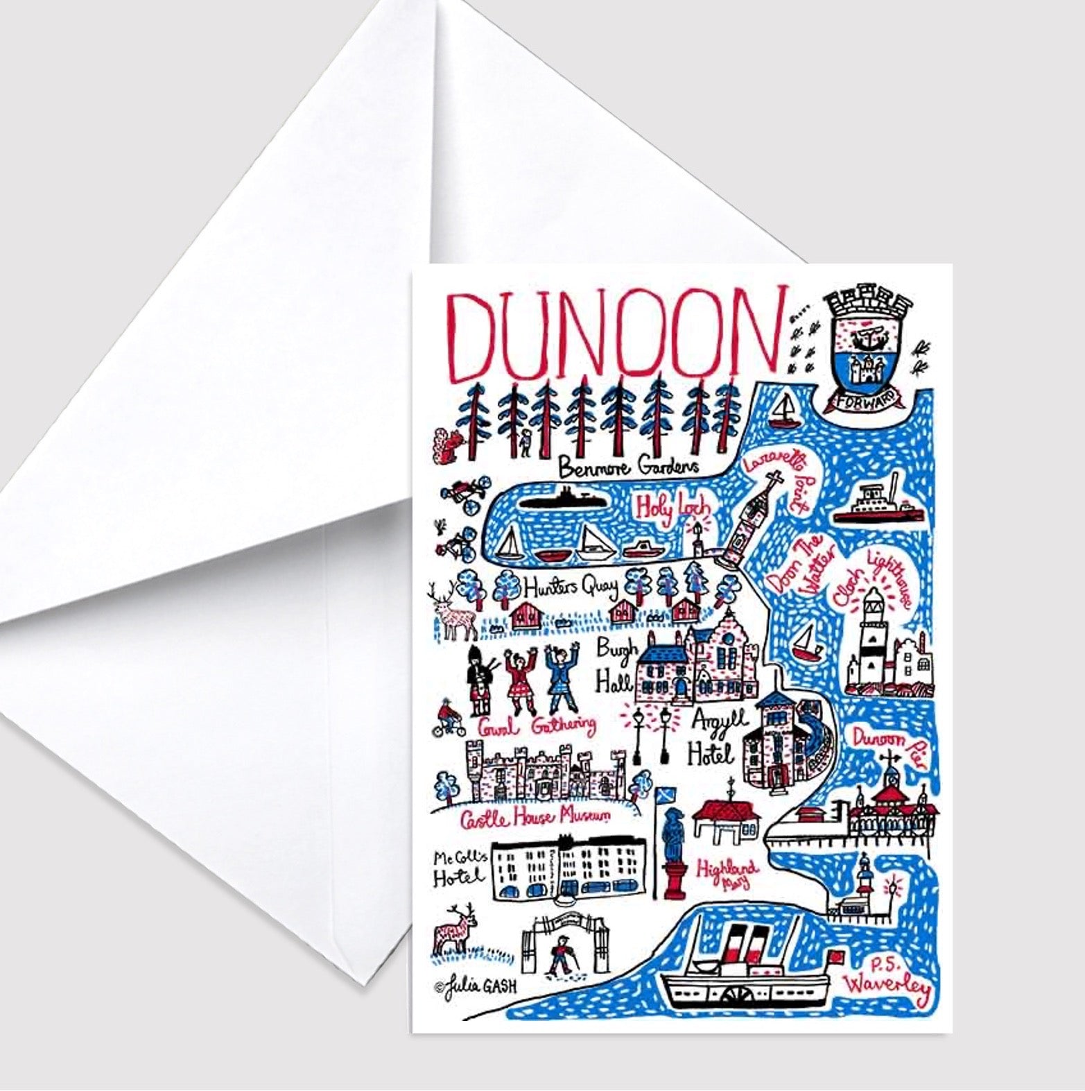 Greeting Card by Julia Gash