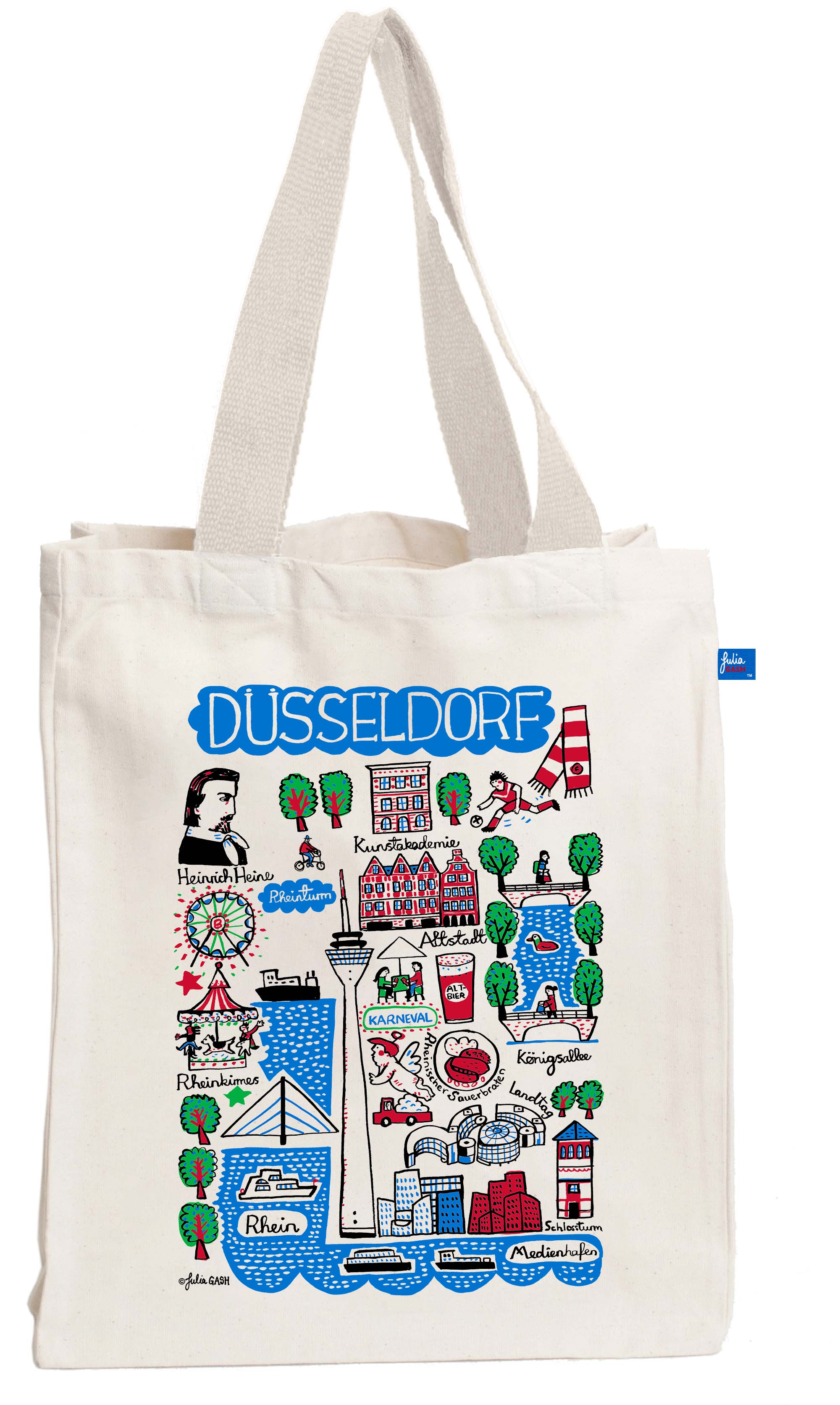 Dusseldorf Tote Bag