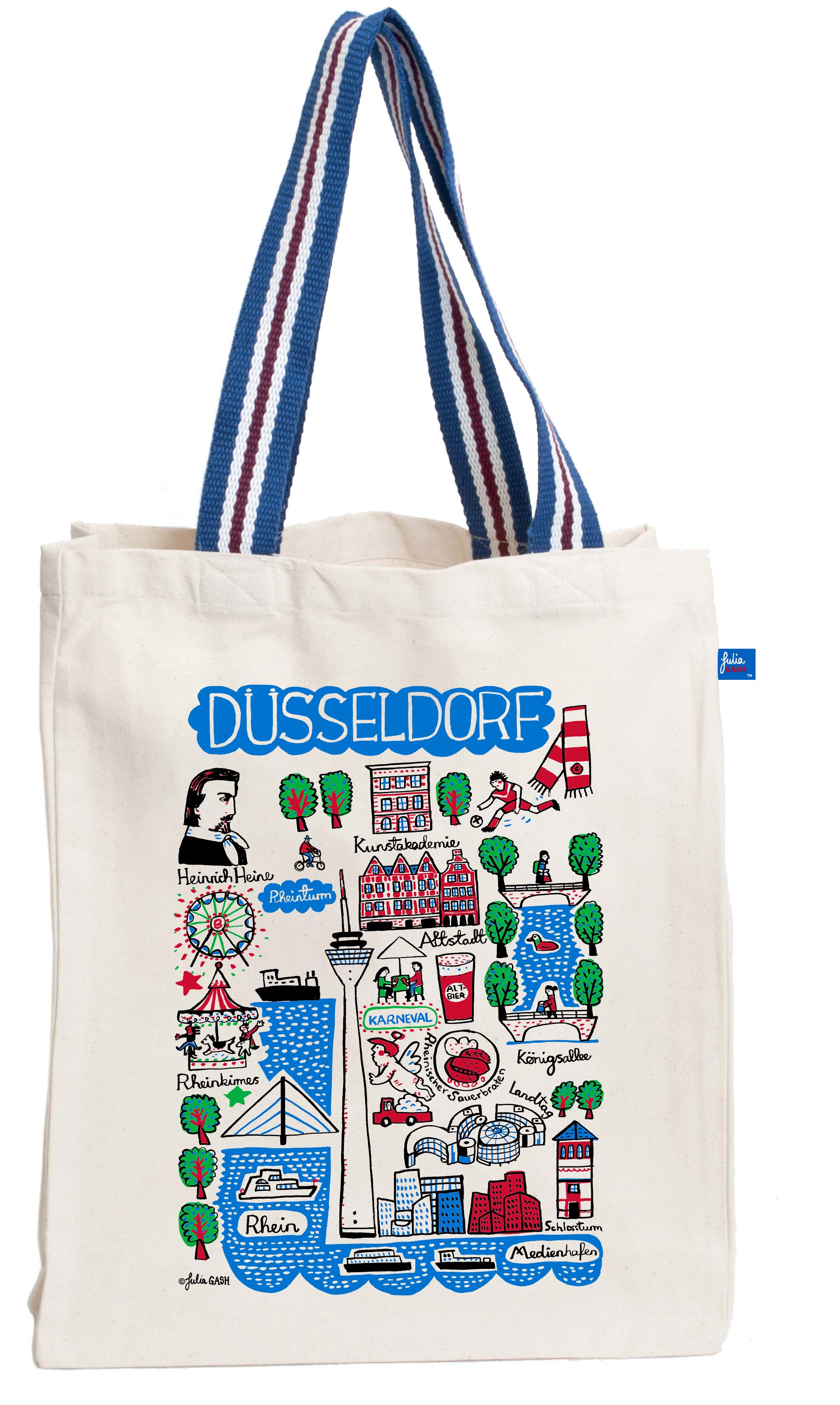 Dusseldorf Tote Bag