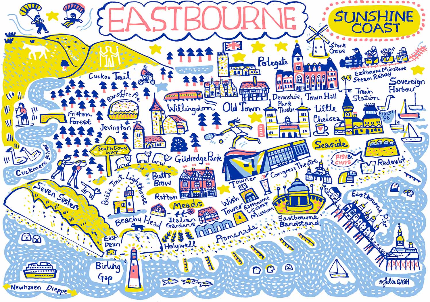 Eastbourne Tote Bag