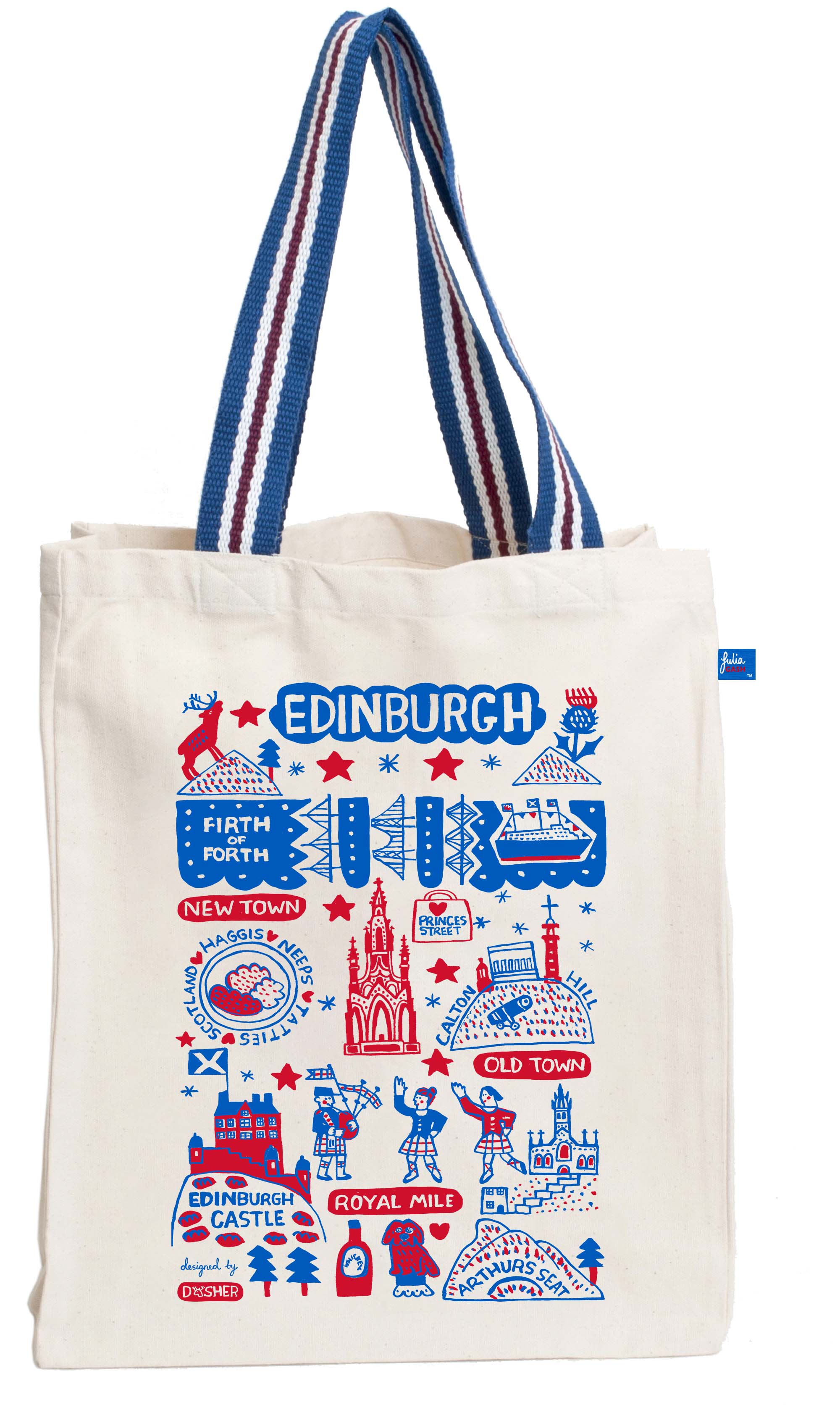 Edinburgh by Dasher Tote Bag