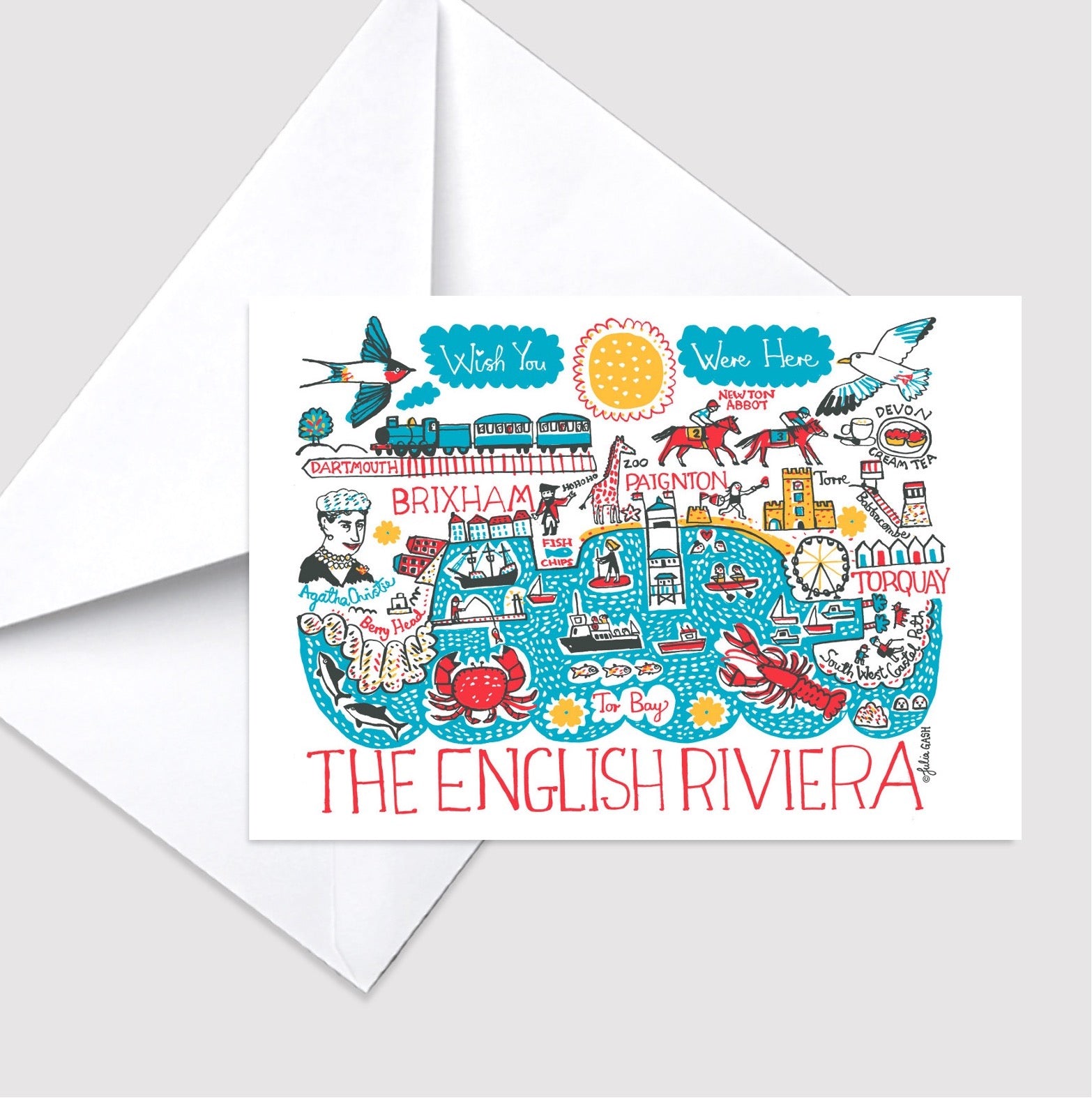 Greeting Card by Julia Gash