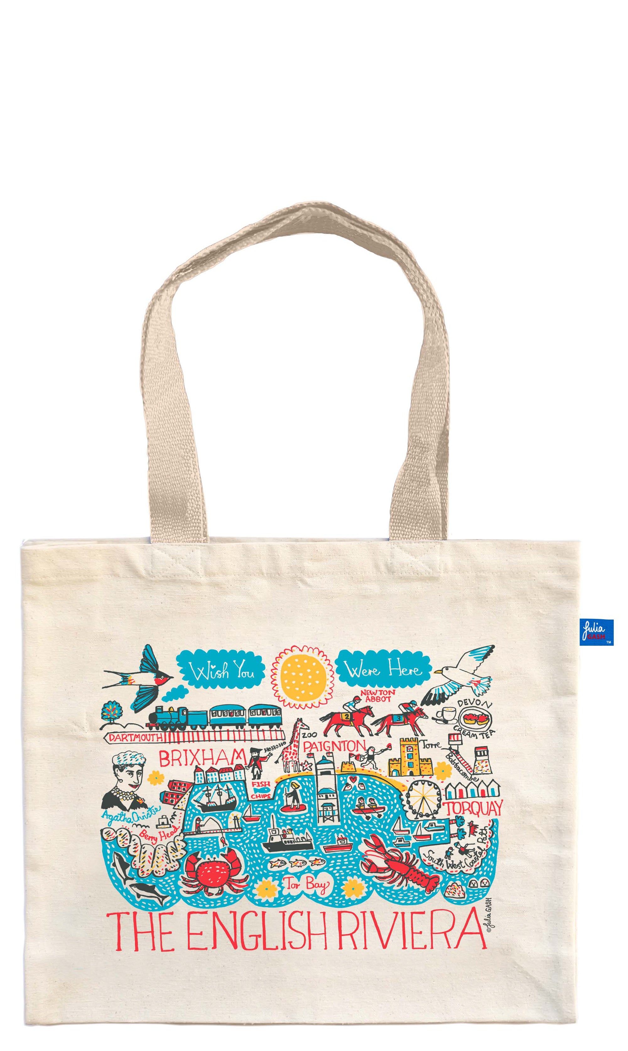 English Riviera Tote Bag