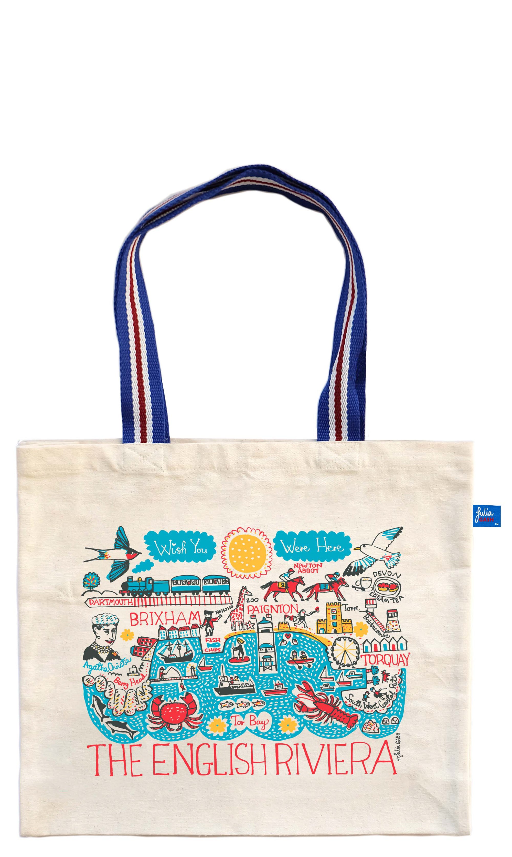 English Riviera Tote Bag