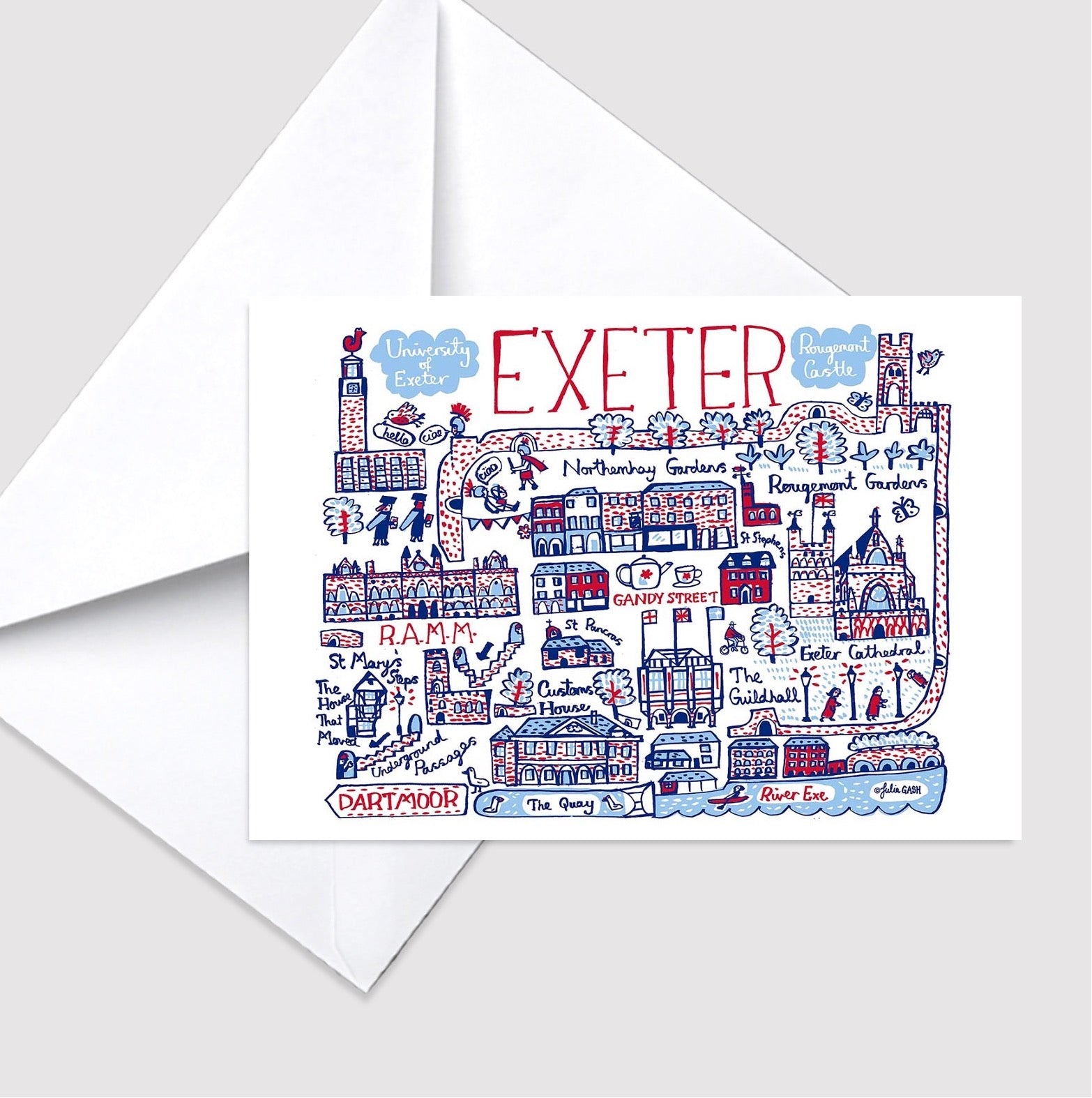 Greeting Card by Julia Gash