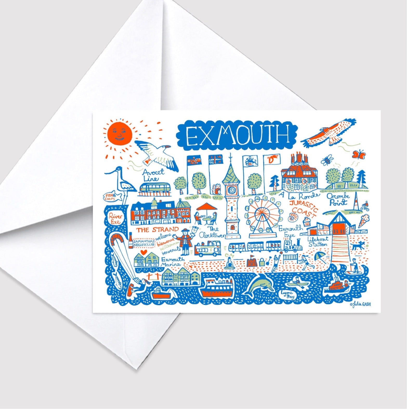 Greeting Card by Julia Gash