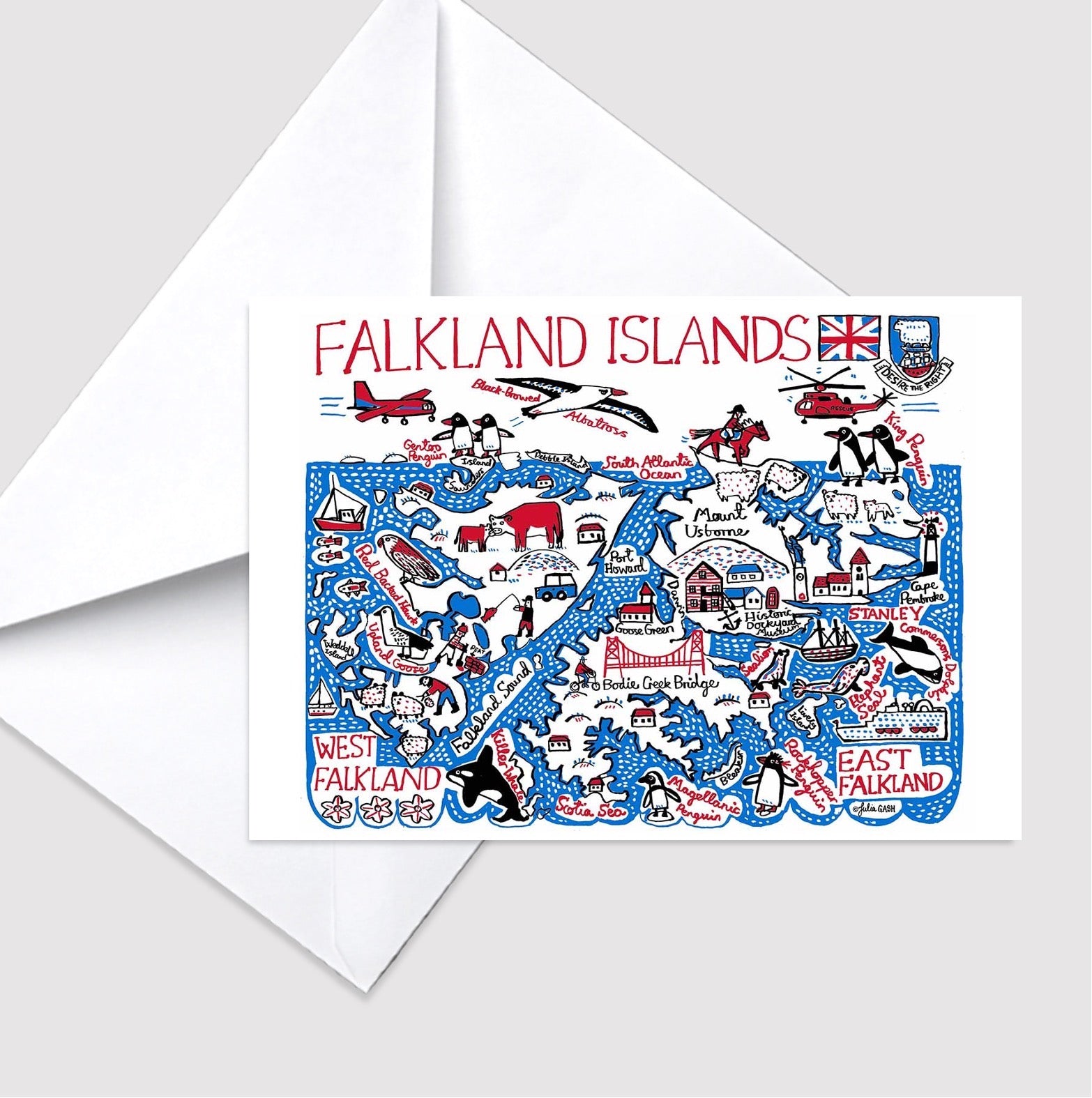 Greeting Card by Julia Gash