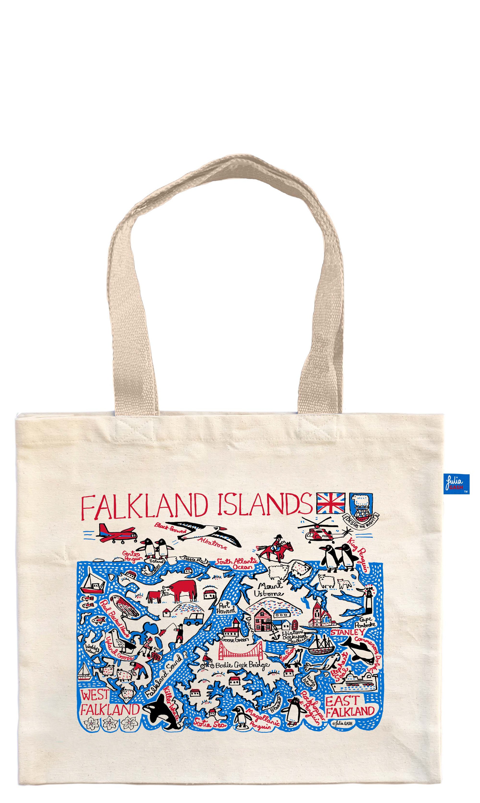Falkland Islands Tote Bag
