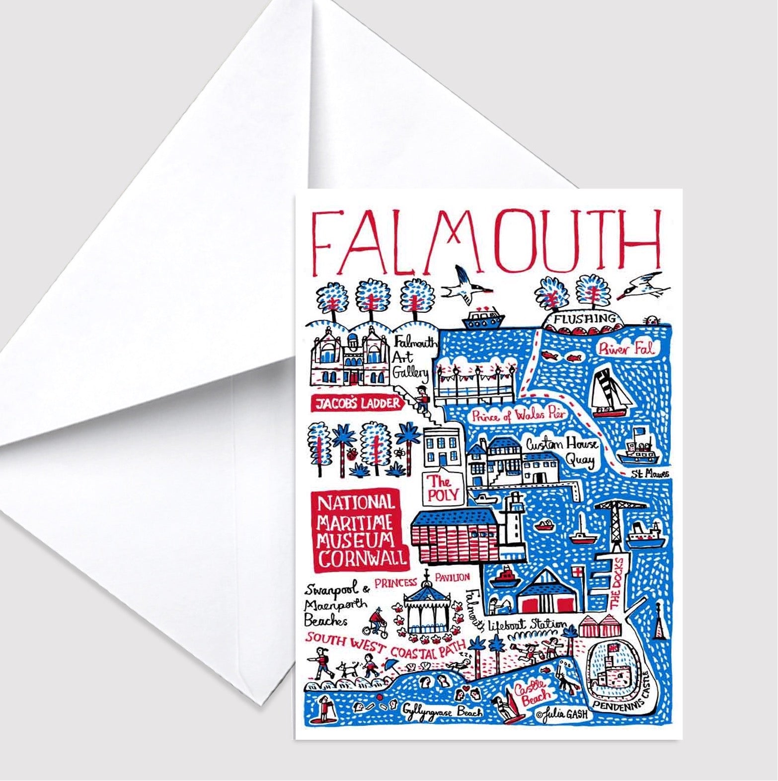 Greeting Card by Julia Gash