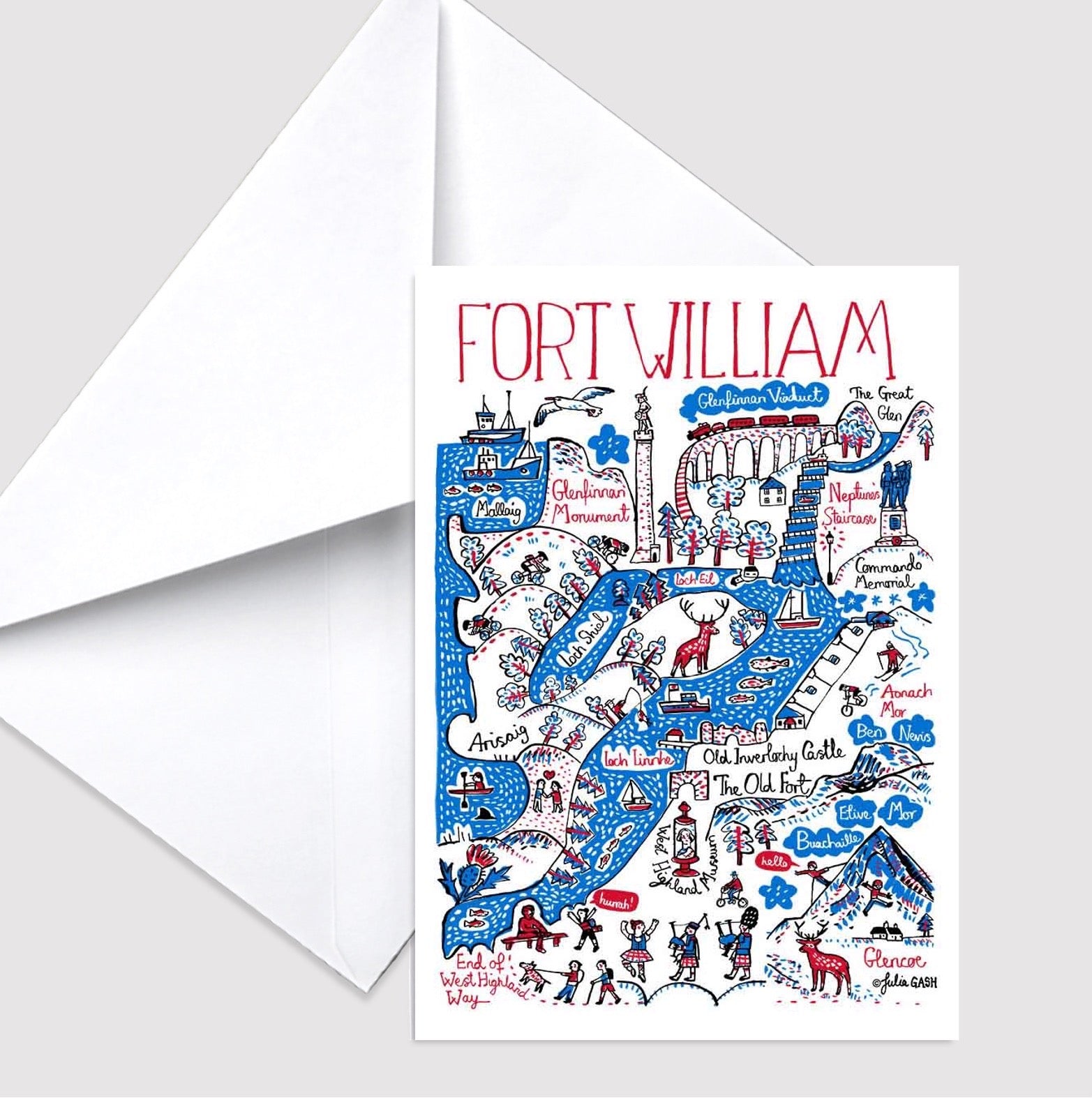 Greeting Card by Julia Gash