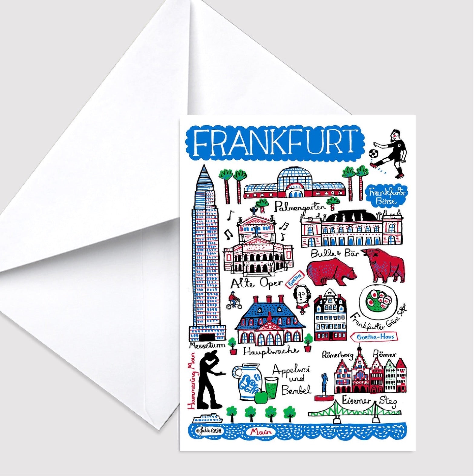 Greeting Card by Julia Gash